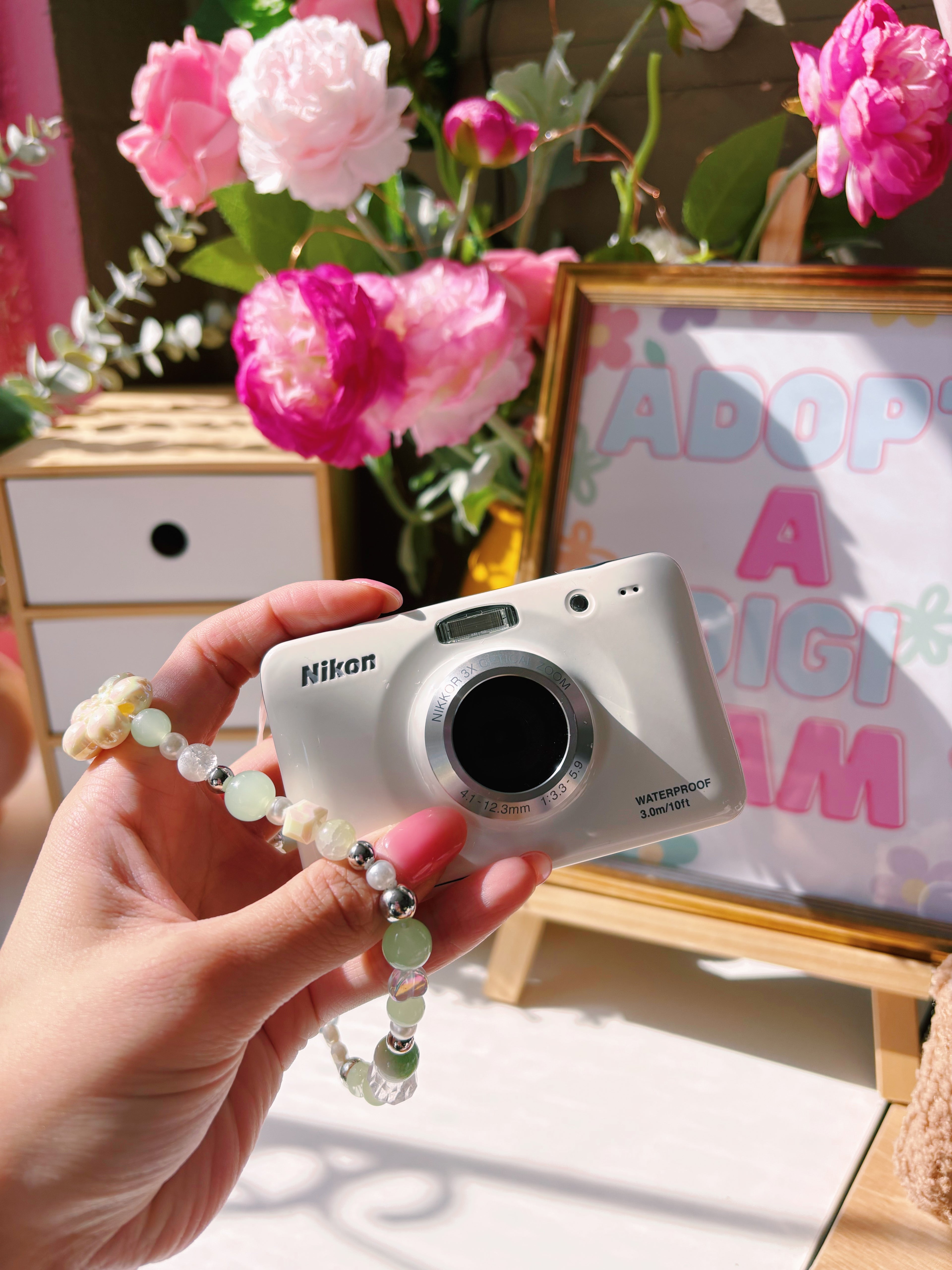 Seafoam ✿ Nikon Coolpix S30 Waterproof Digital Camera Bundle