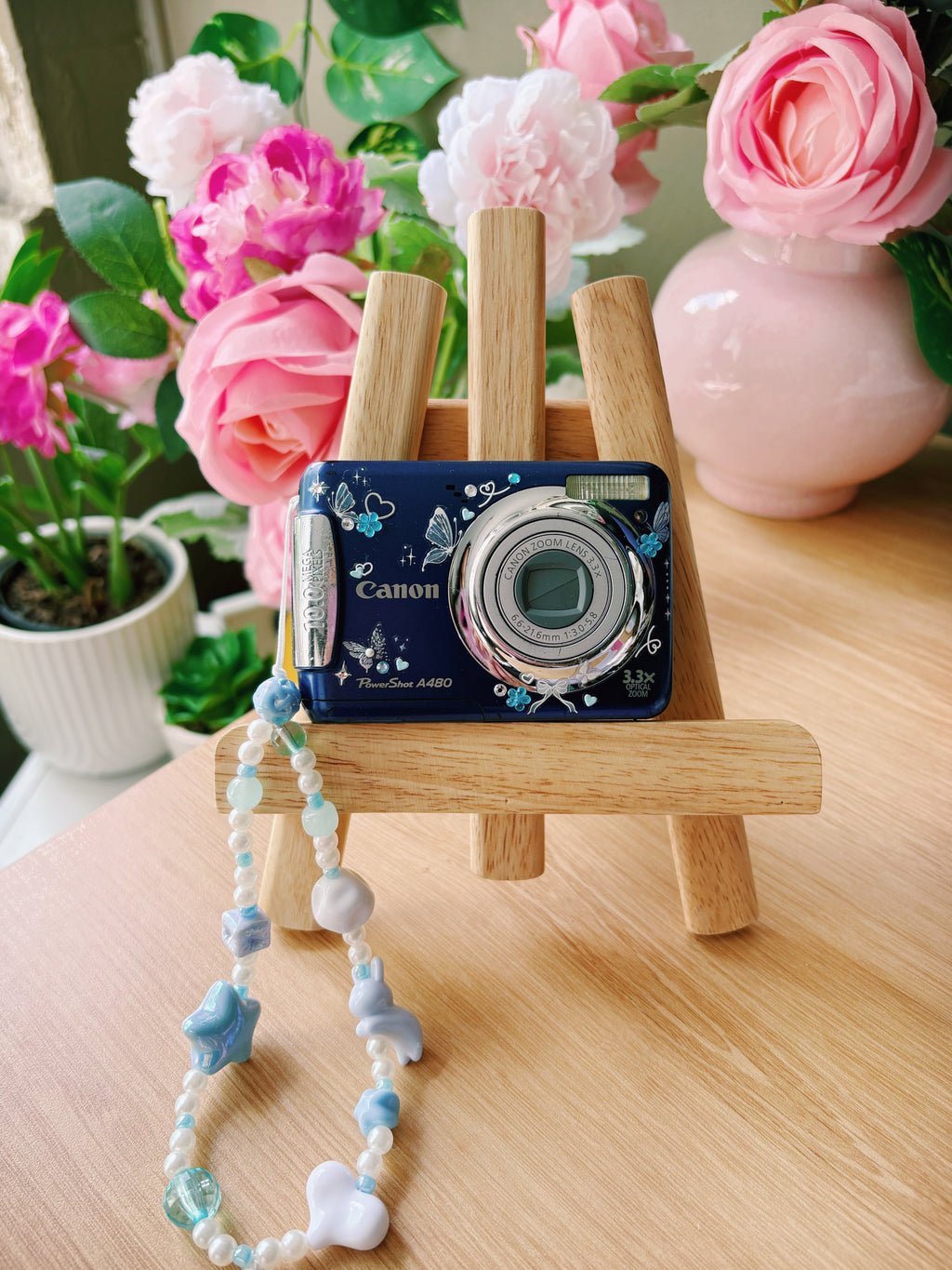 Skye – Canon PowerShot A480 (Blue) | Y2K Aesthetic Digi Cam 💙