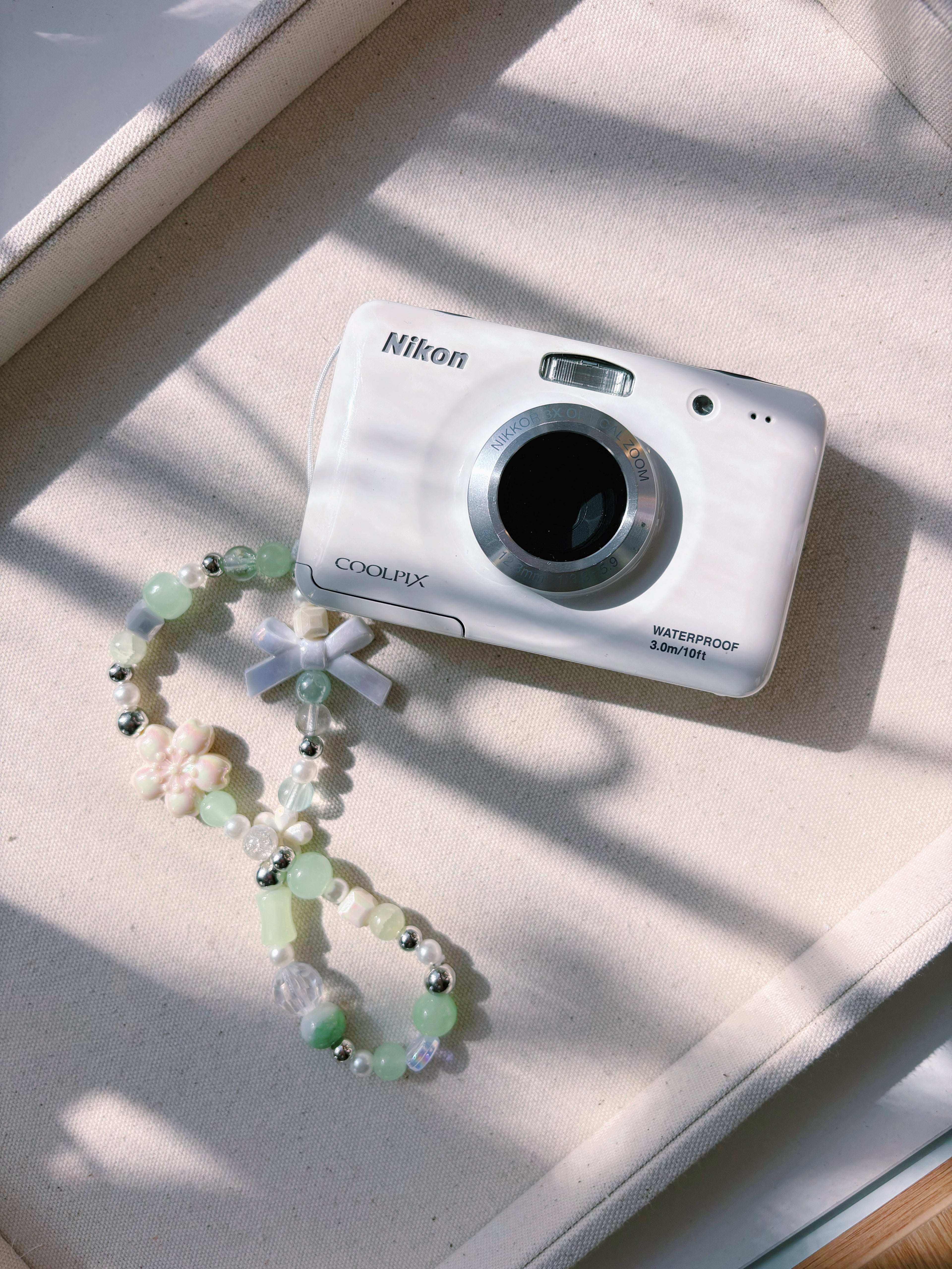 Seafoam ✿ Nikon Coolpix S30 Waterproof Digital Camera Bundle
