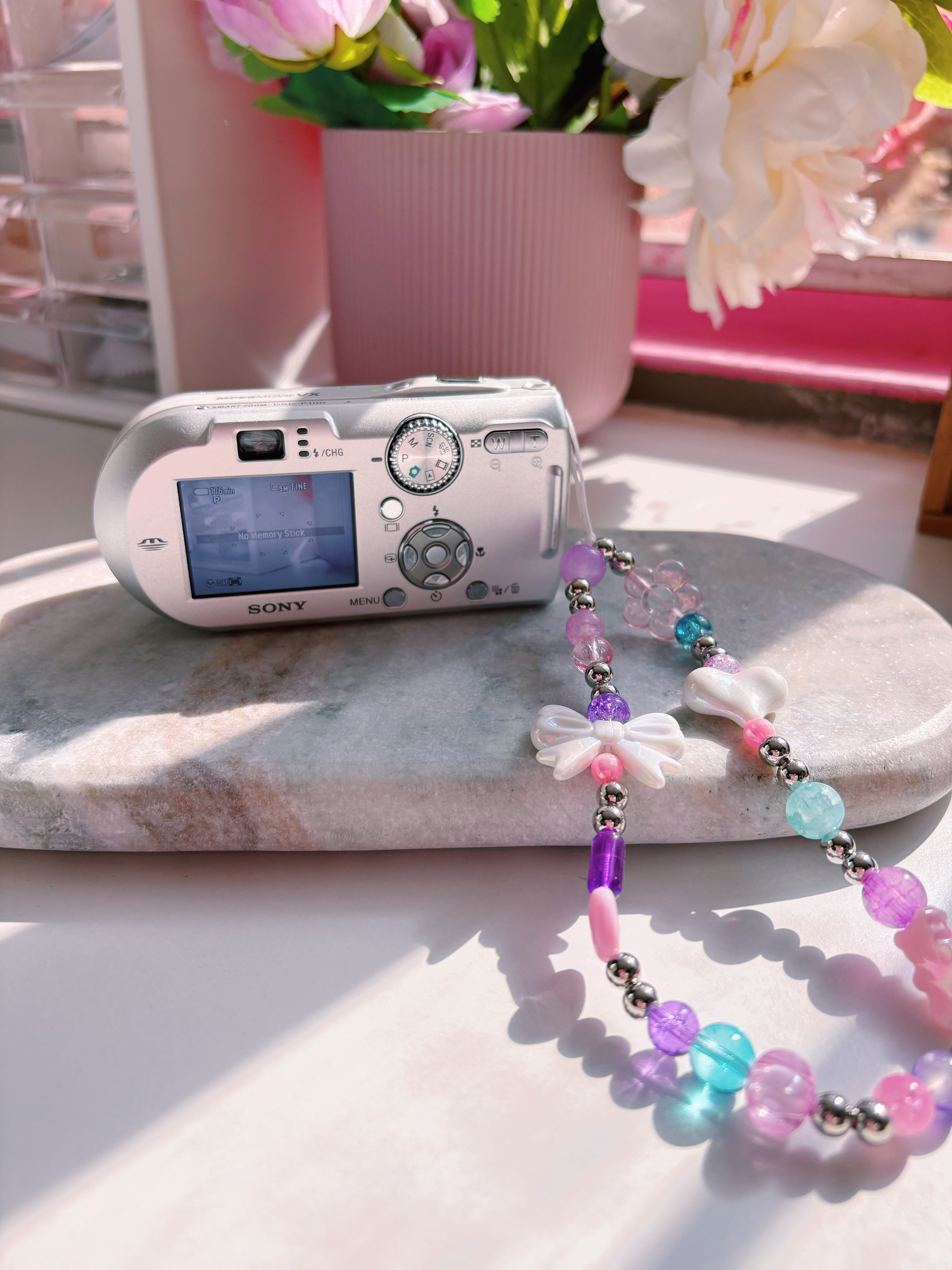 Sugar Halo 🤍🫧🎀 - Sony Cybershot DSC P100 | Soft Pixel Diaries