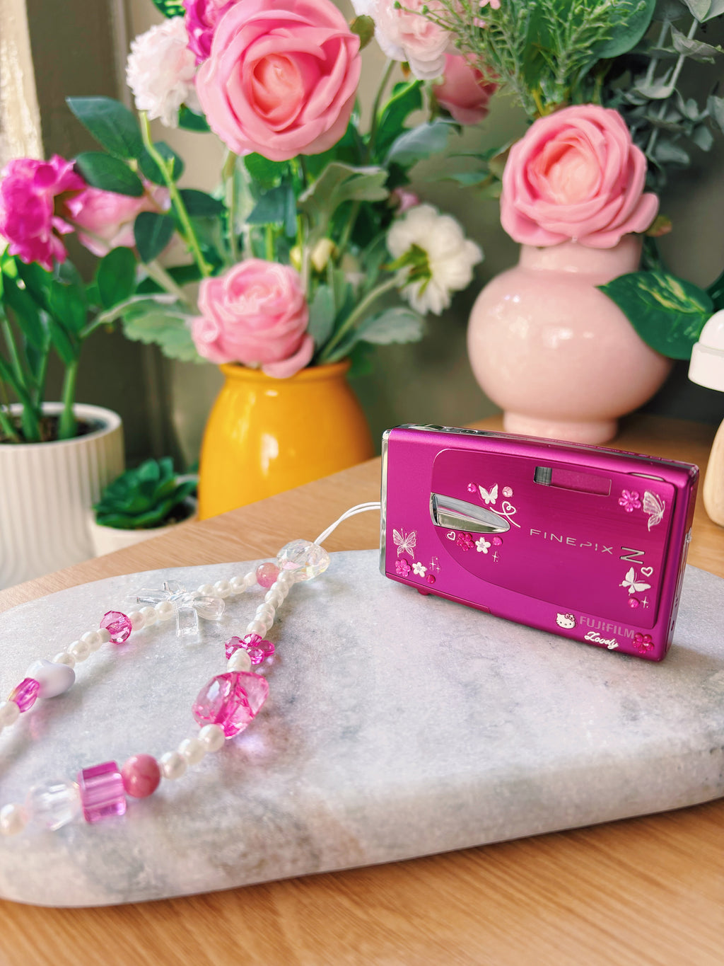 Zoe – Fujifilm FinePix Z20fd (Pink) | Y2K Sliding Cover Digi Cam | 2008 Flash Queen