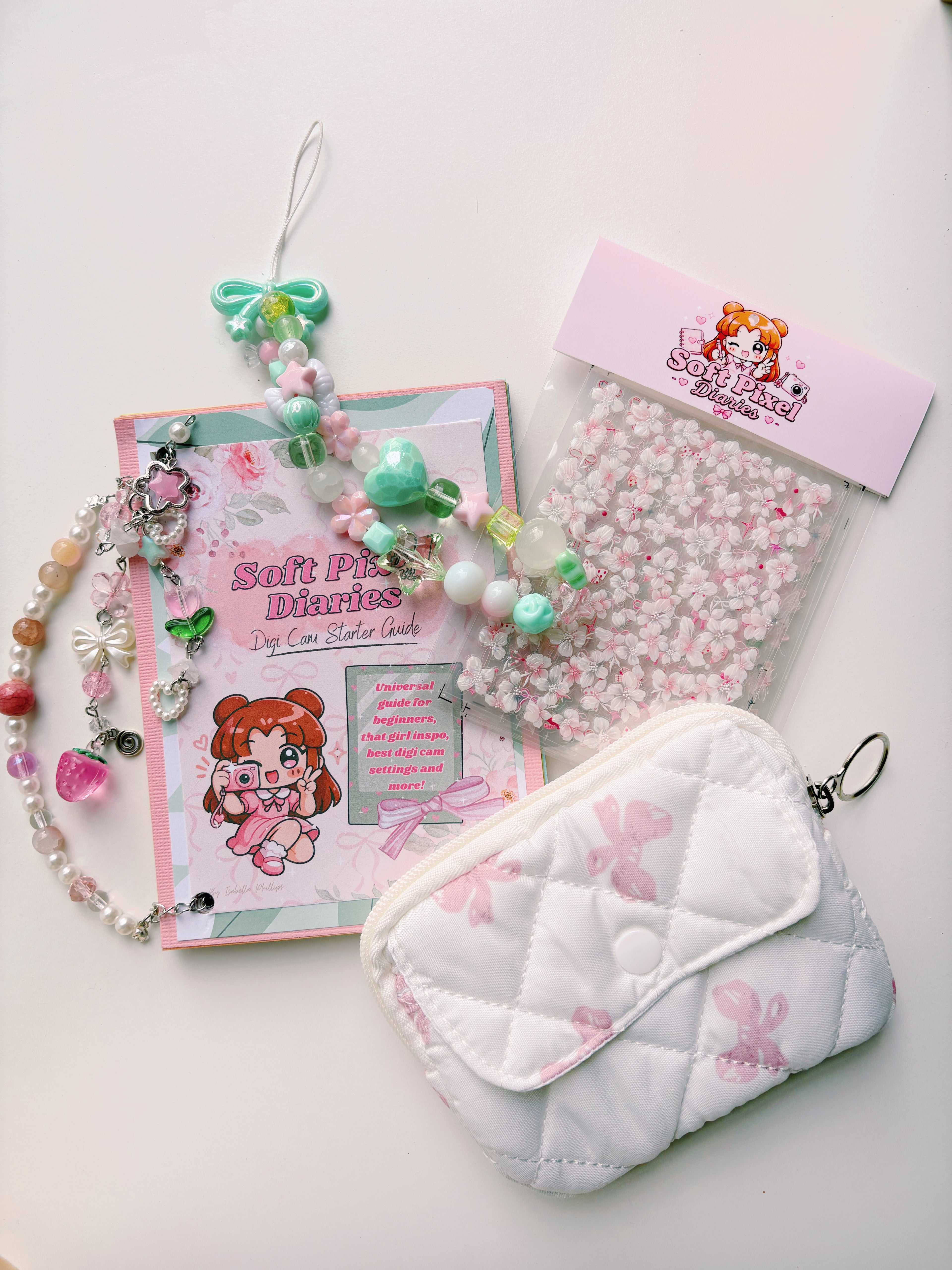 SoftPixel Diaries™ Digi Cam Starter Kit — The Ultimate Aesthetic Companion Pack (No Camera) ✨