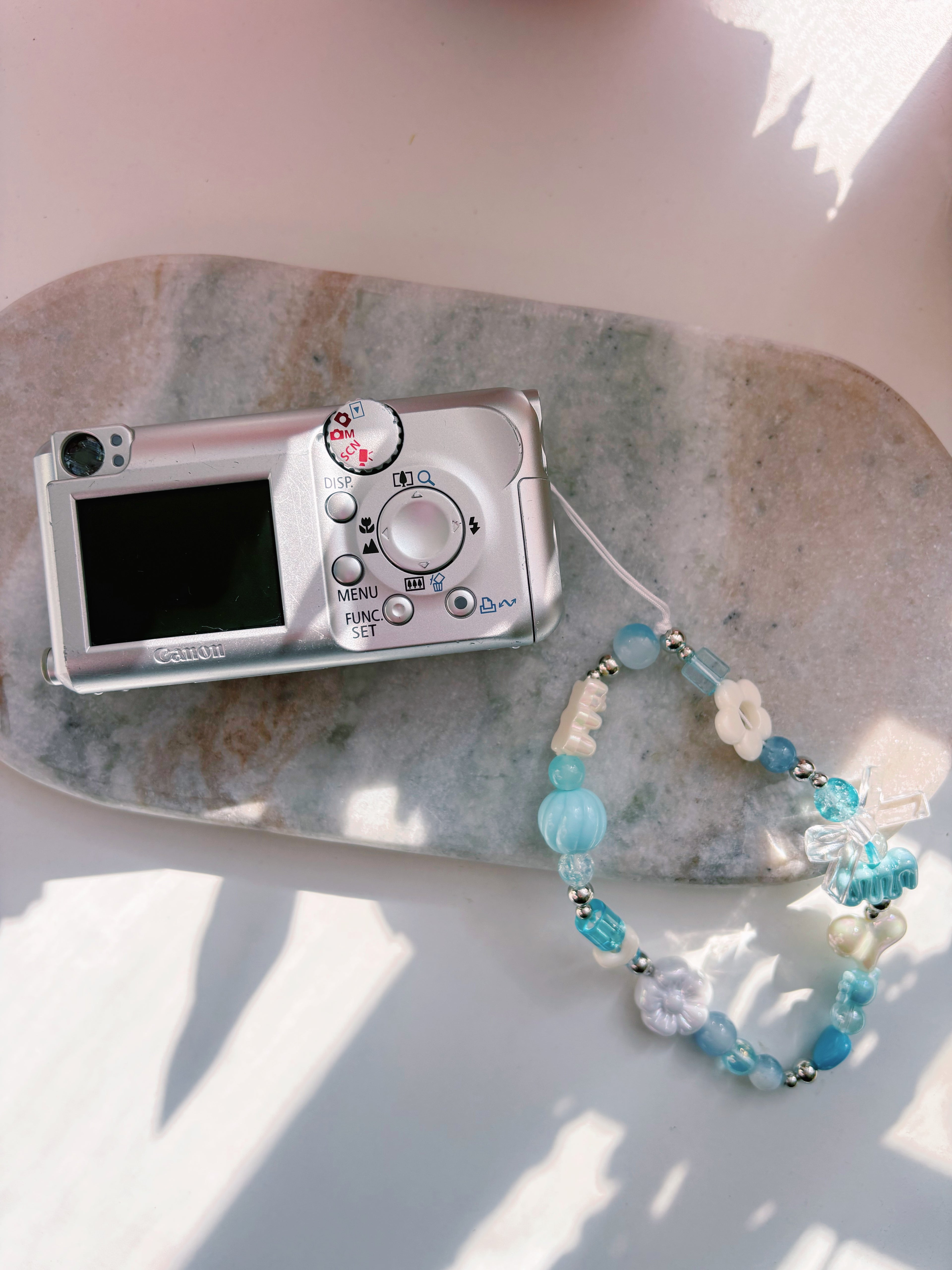 Sky Milk ☁️🩵 - Canon Powershot a430 digital camera | soft pixel diaries curated gift set