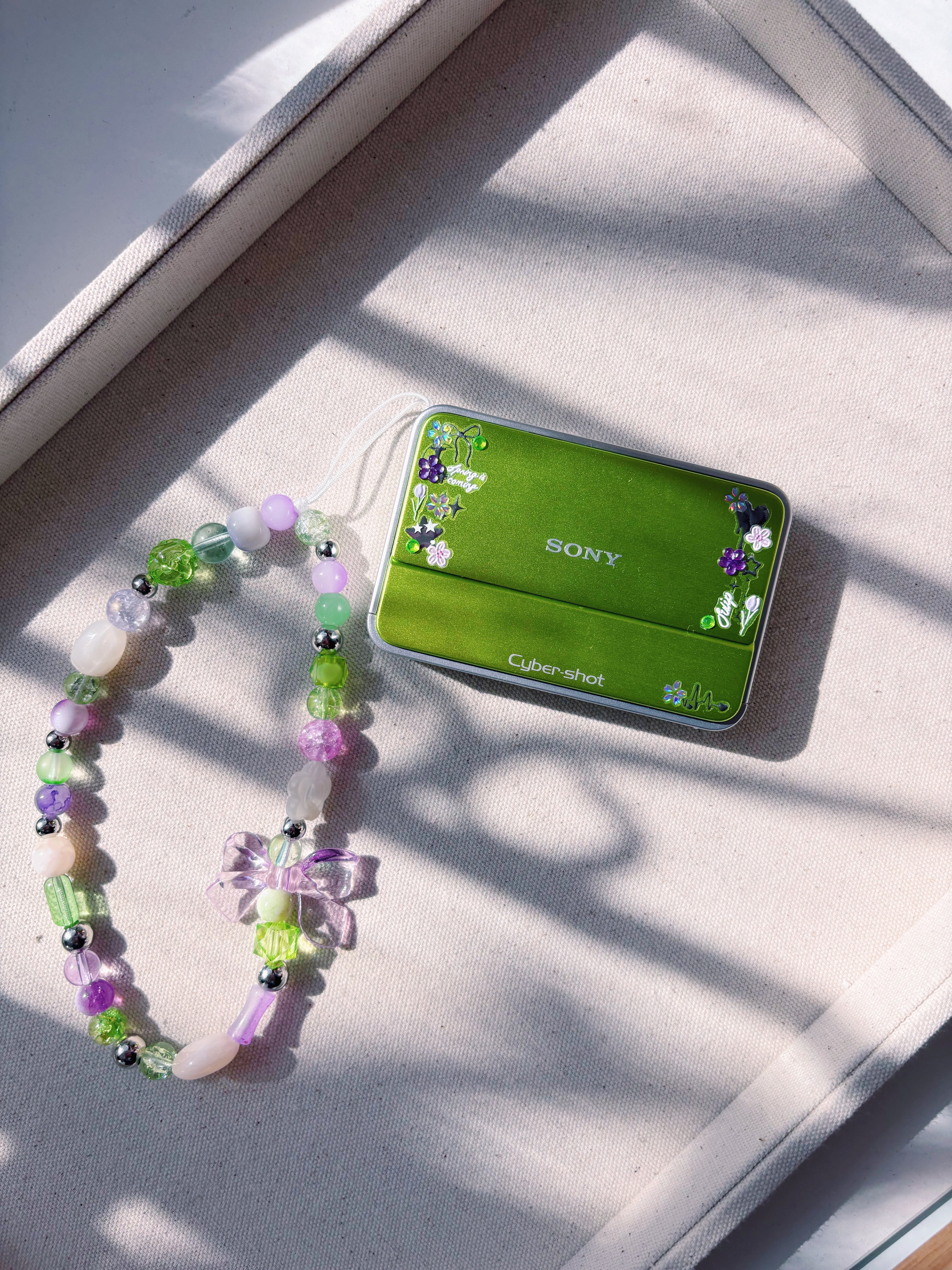 Spring Fizz ✿ Sony Cyber-shot T2 Green Digital Camera Bundle
