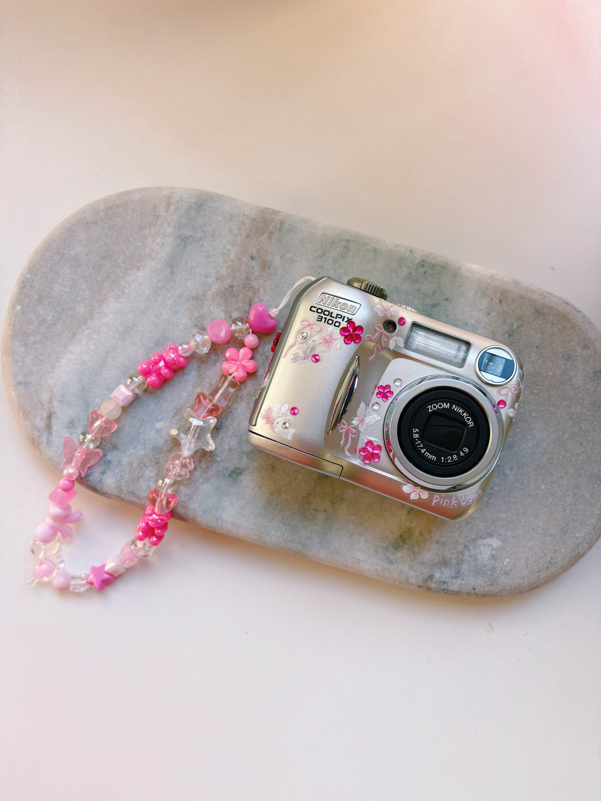 Pink Bows ✿ Nikon Coolpix 3100 Digital Camera Bundle