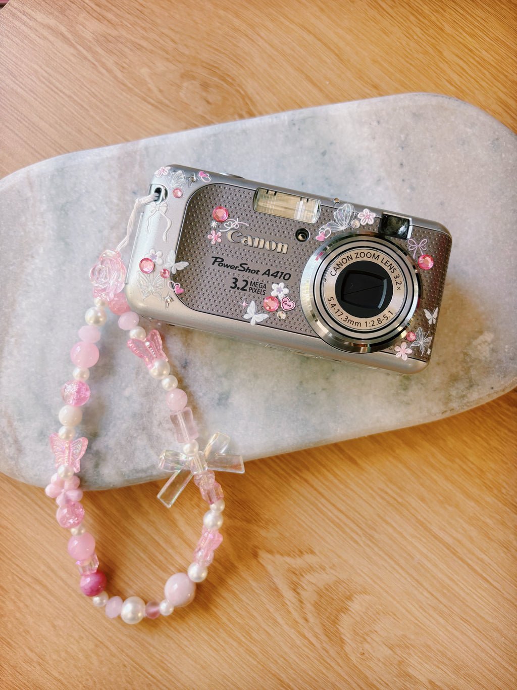 “Elaris” – Canon PowerShot A410 Princess Digi Cam (Vintage CCD) | Charm Set