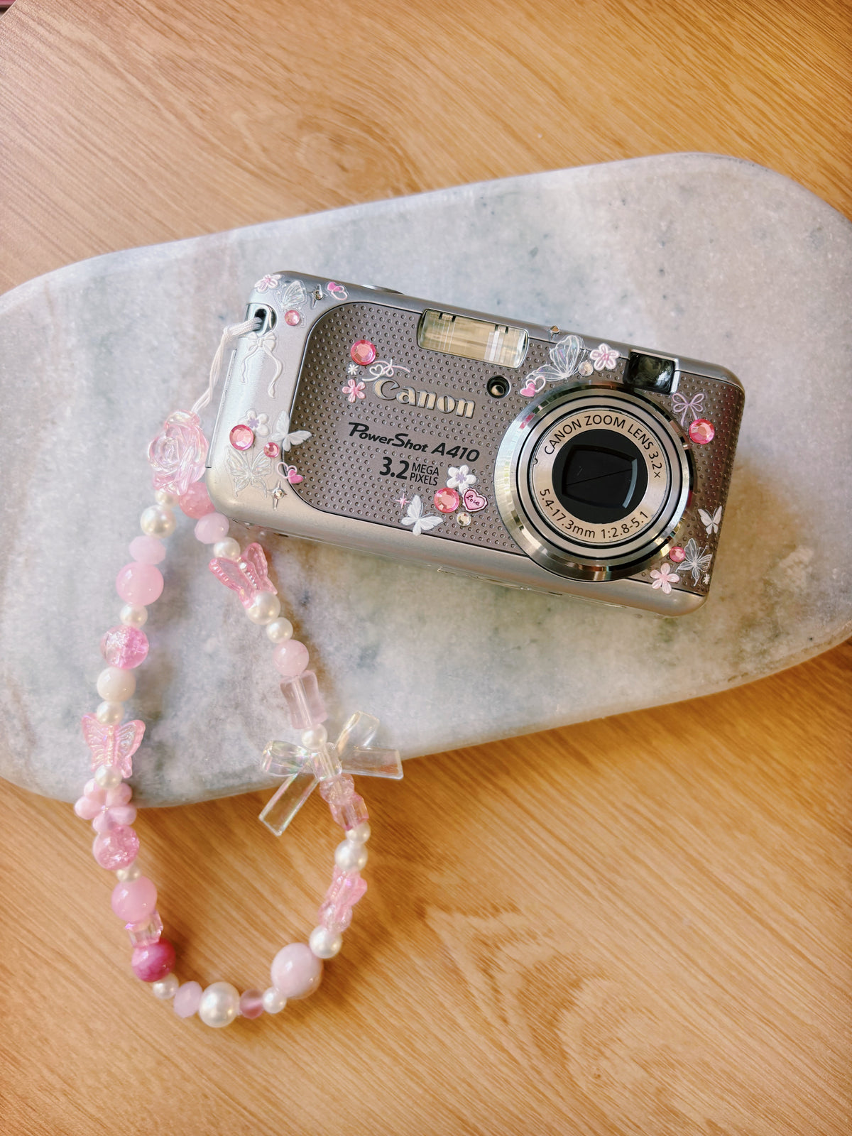 “Elaris” – Canon PowerShot A410 Princess Digi Cam (Vintage CCD) | Charm Set