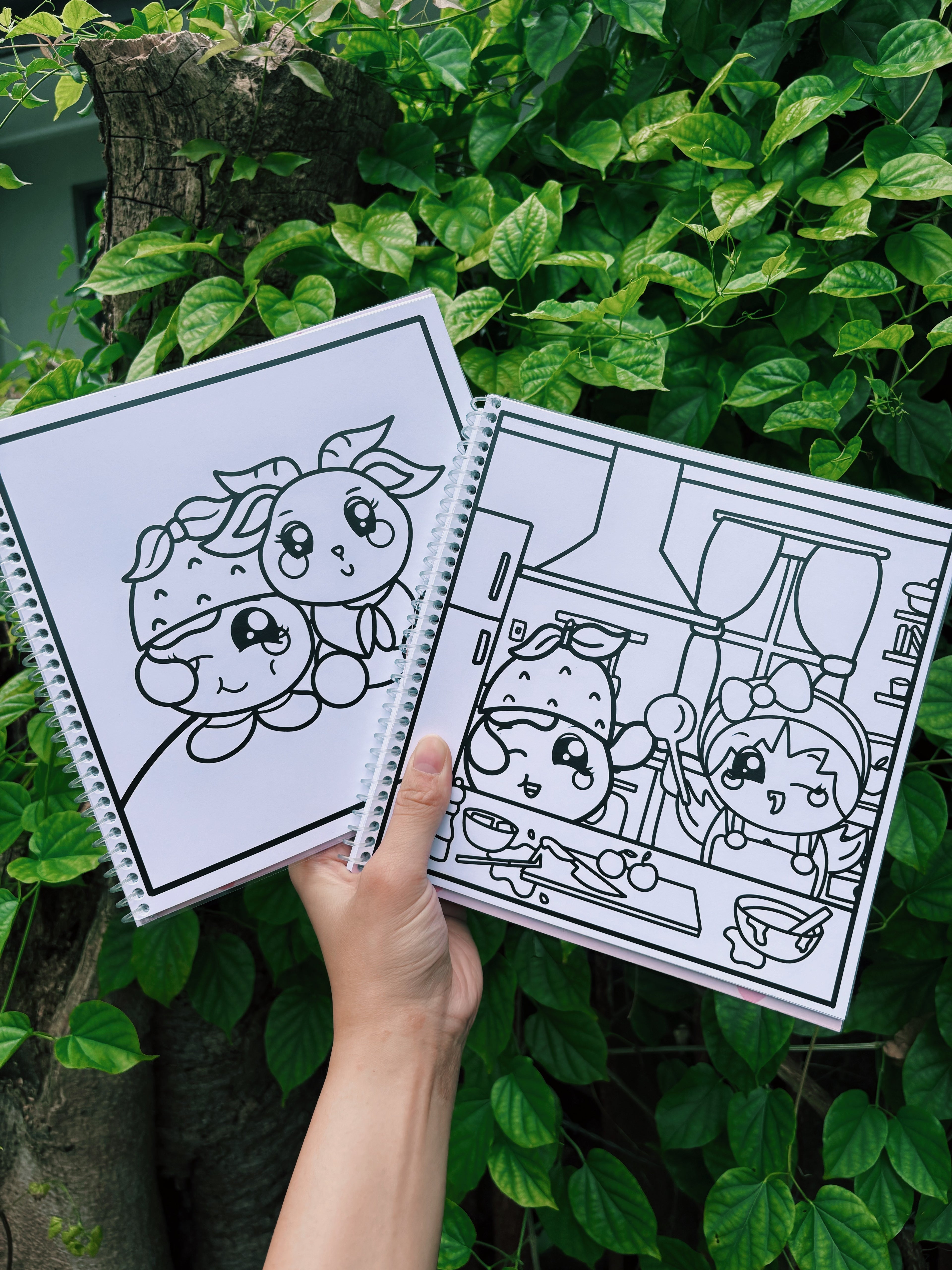 Astrolychee & Friends Deluxe Colouring Book