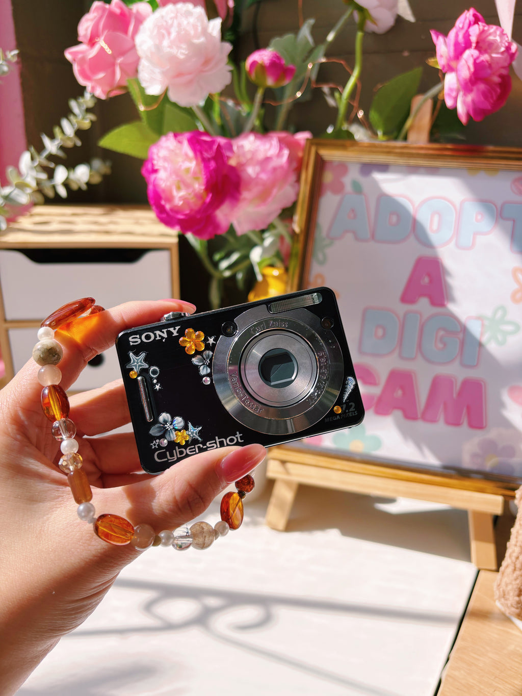 Golden Hour ✿ Sony Cyber-shot DSC-W55 Digital Camera Bundle