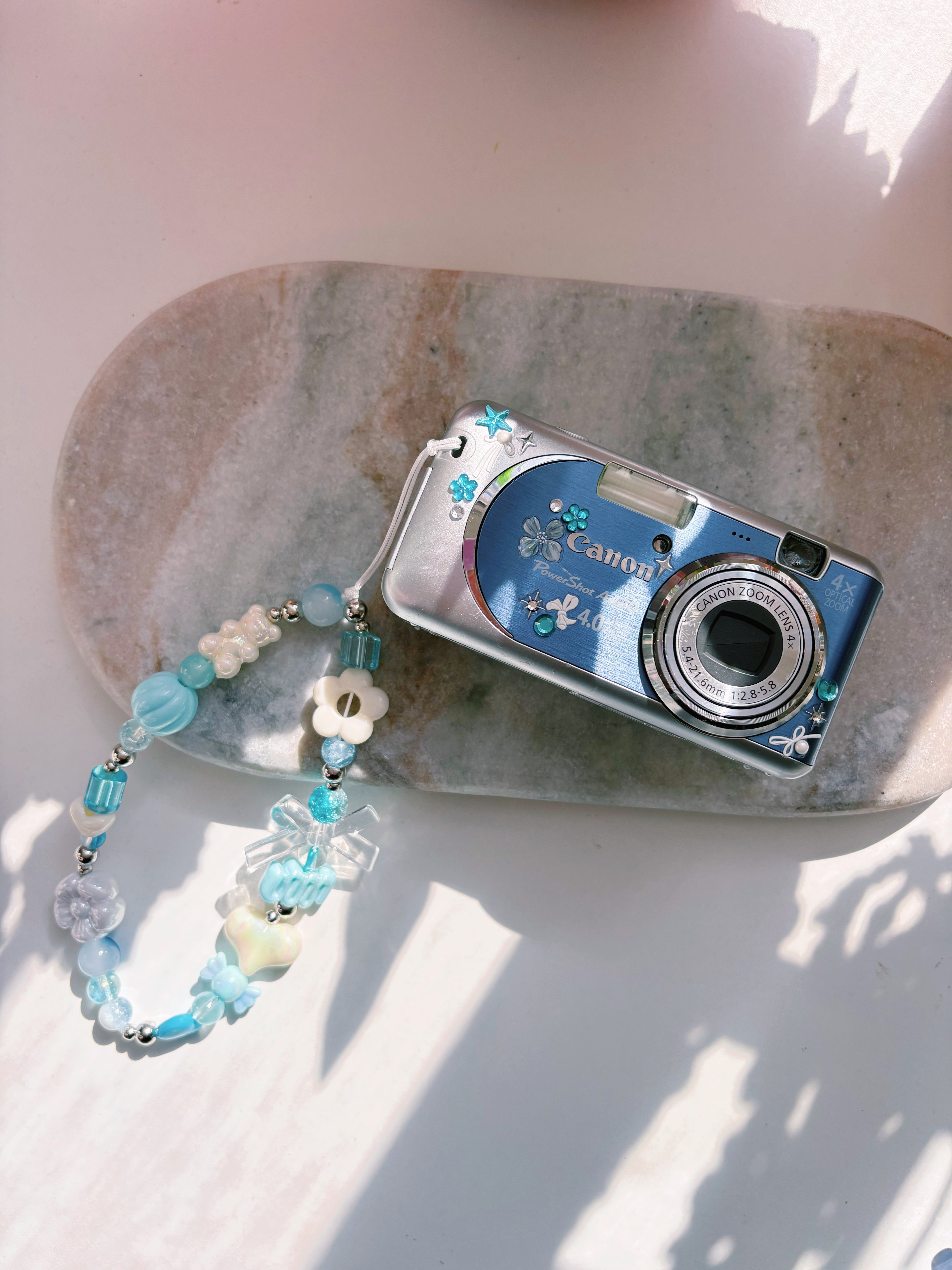 Sky Milk ☁️🩵 - Canon Powershot a430 digital camera | soft pixel diaries curated gift set