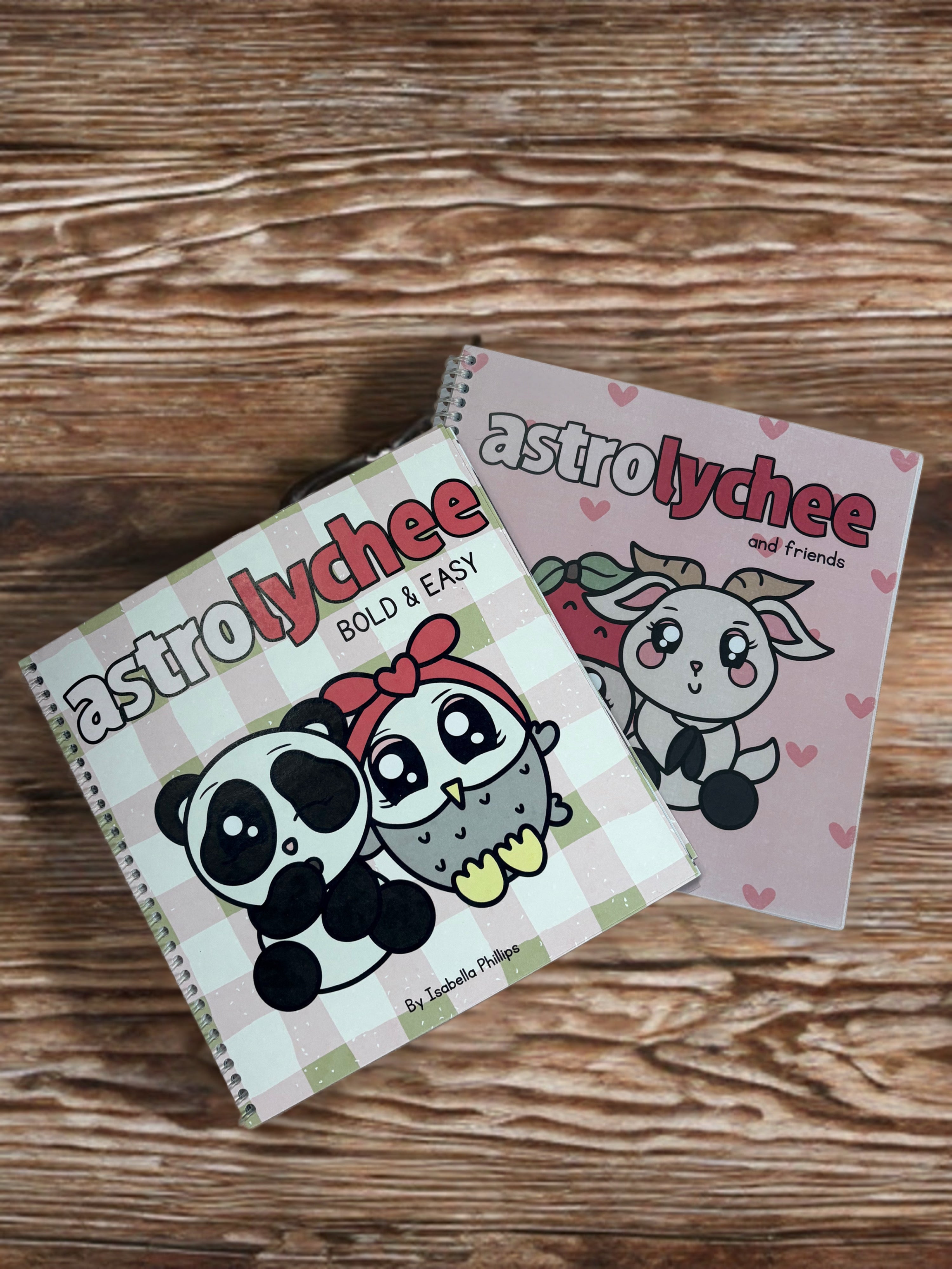 Astrolychee Bold & Easy Deluxe Colouring Book