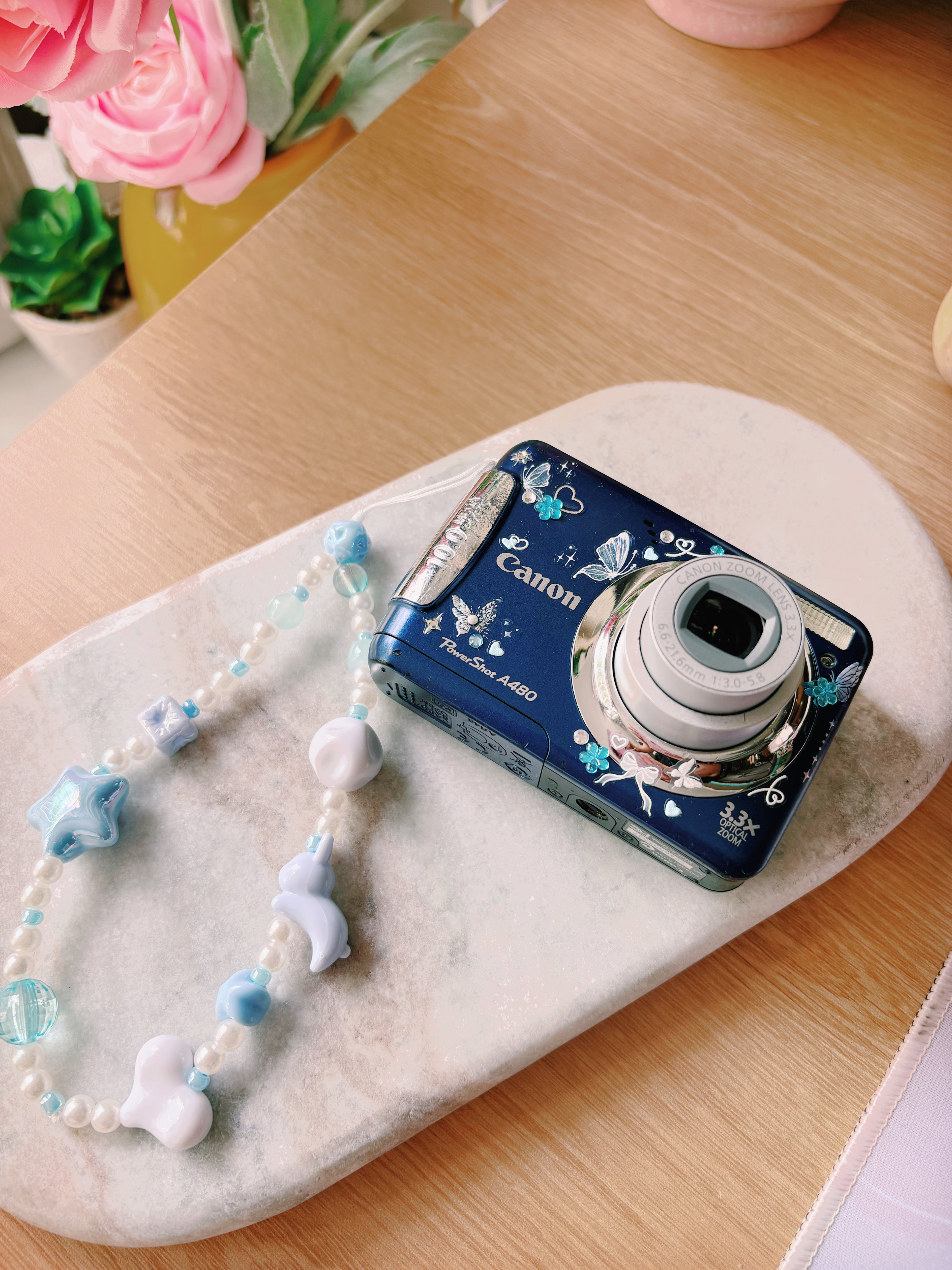 Skye – Canon PowerShot A480 (Blue) | Y2K Aesthetic Digi Cam 💙