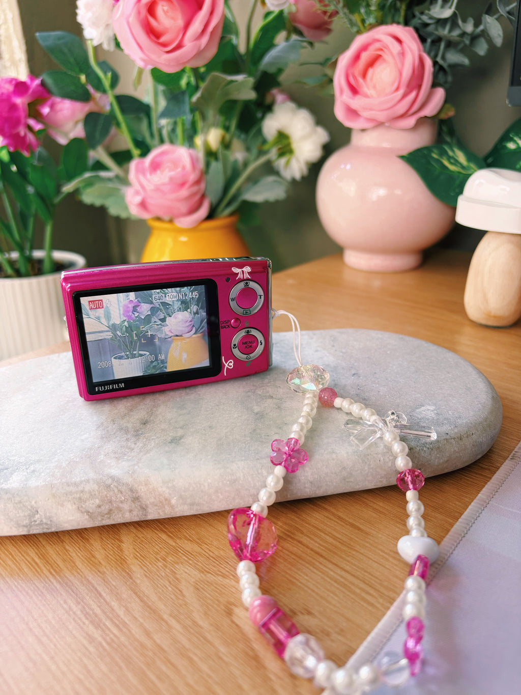 Zoe – Fujifilm FinePix Z20fd (Pink) | Y2K Sliding Cover Digi Cam | 2008 Flash Queen