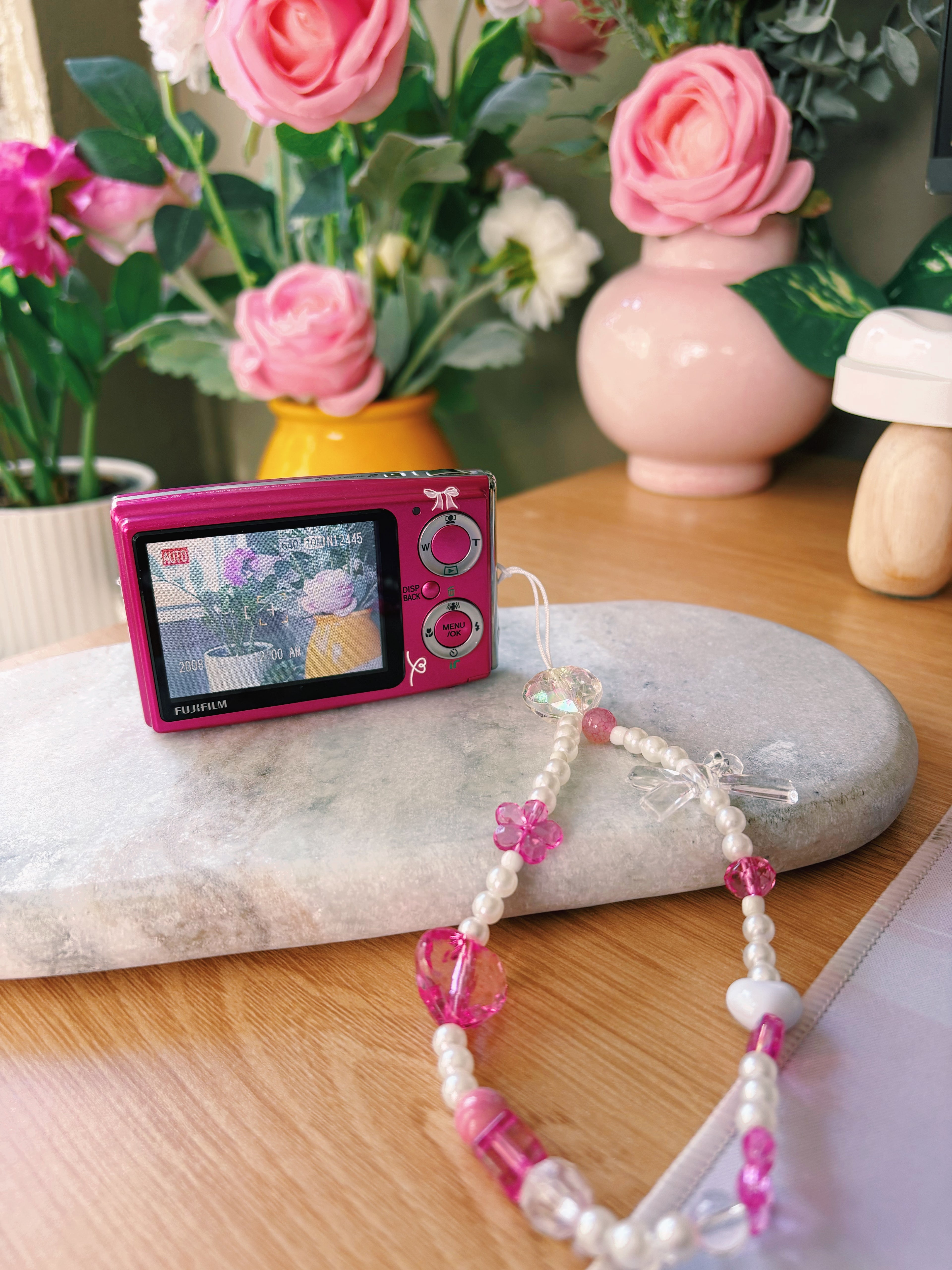 Zoe – Fujifilm FinePix Z20fd (Pink) | Y2K Sliding Cover Digi Cam | 2008 Flash Queen