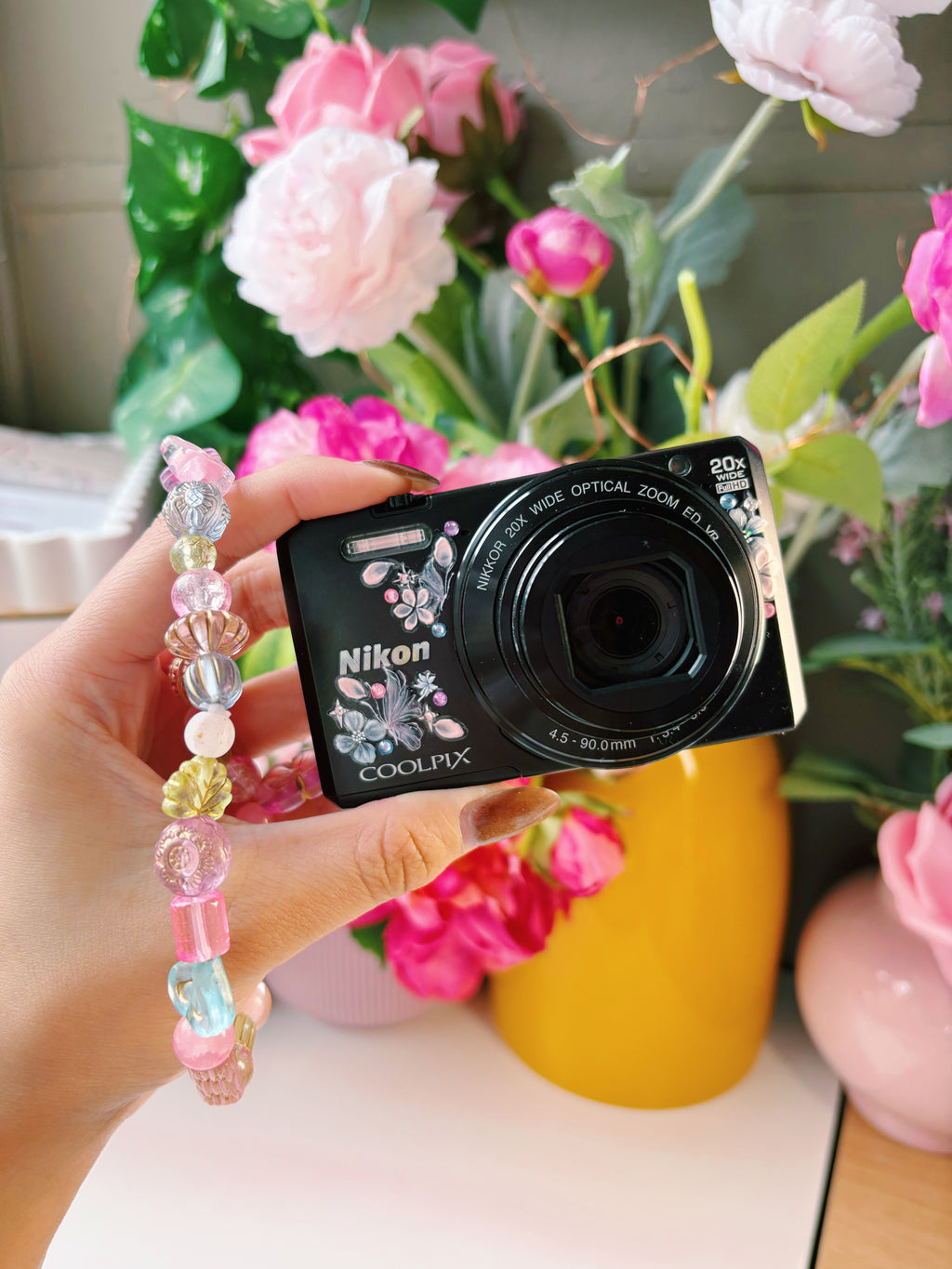 “Pink Opal” 🌸 — Nikon Coolpix S7000 Digital Camera Set