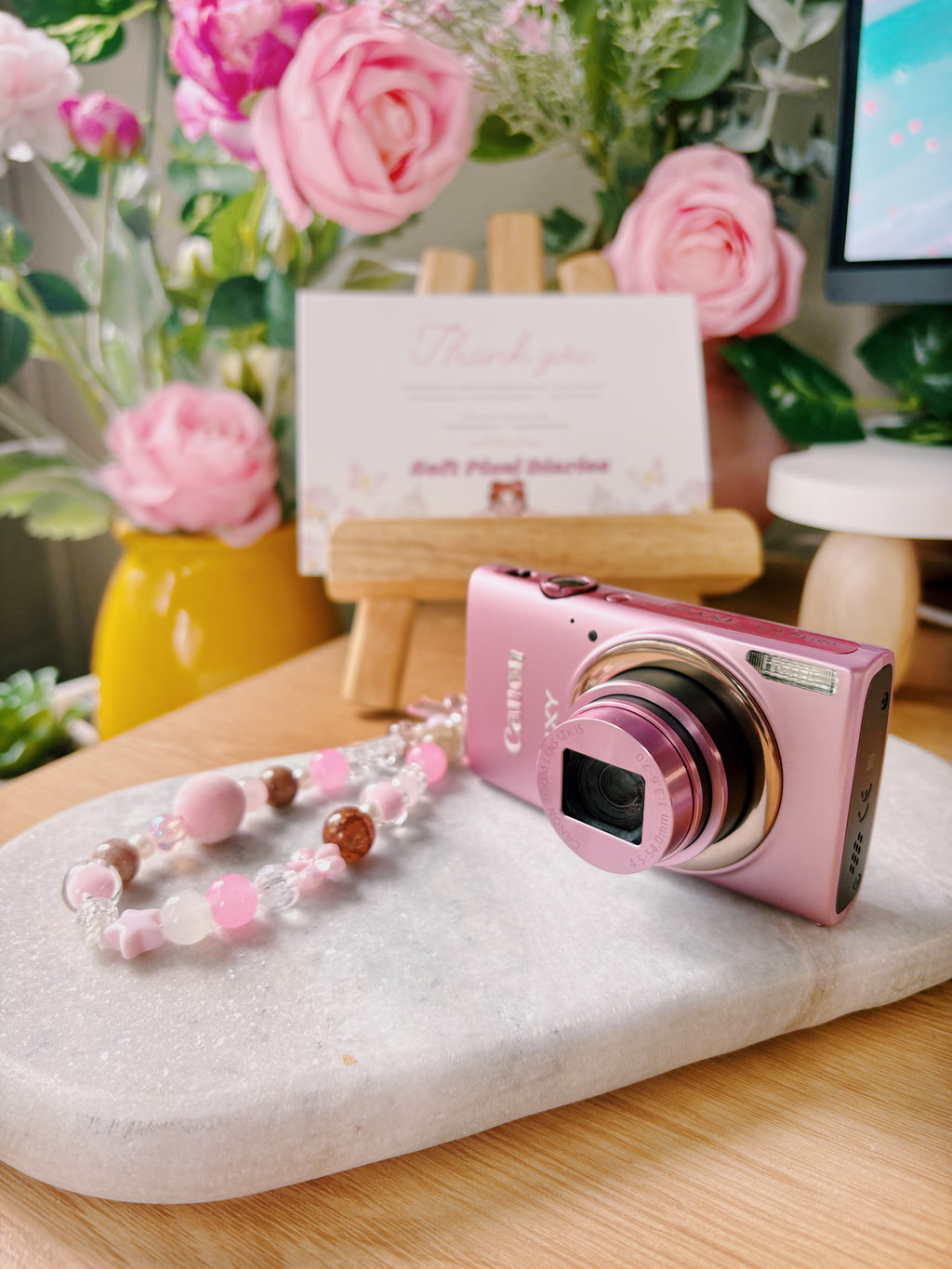 Candy – Canon IXY 630 (Pink) | Y2K Aesthetic Digi Cam | Soft Pixel Diaries Adoption