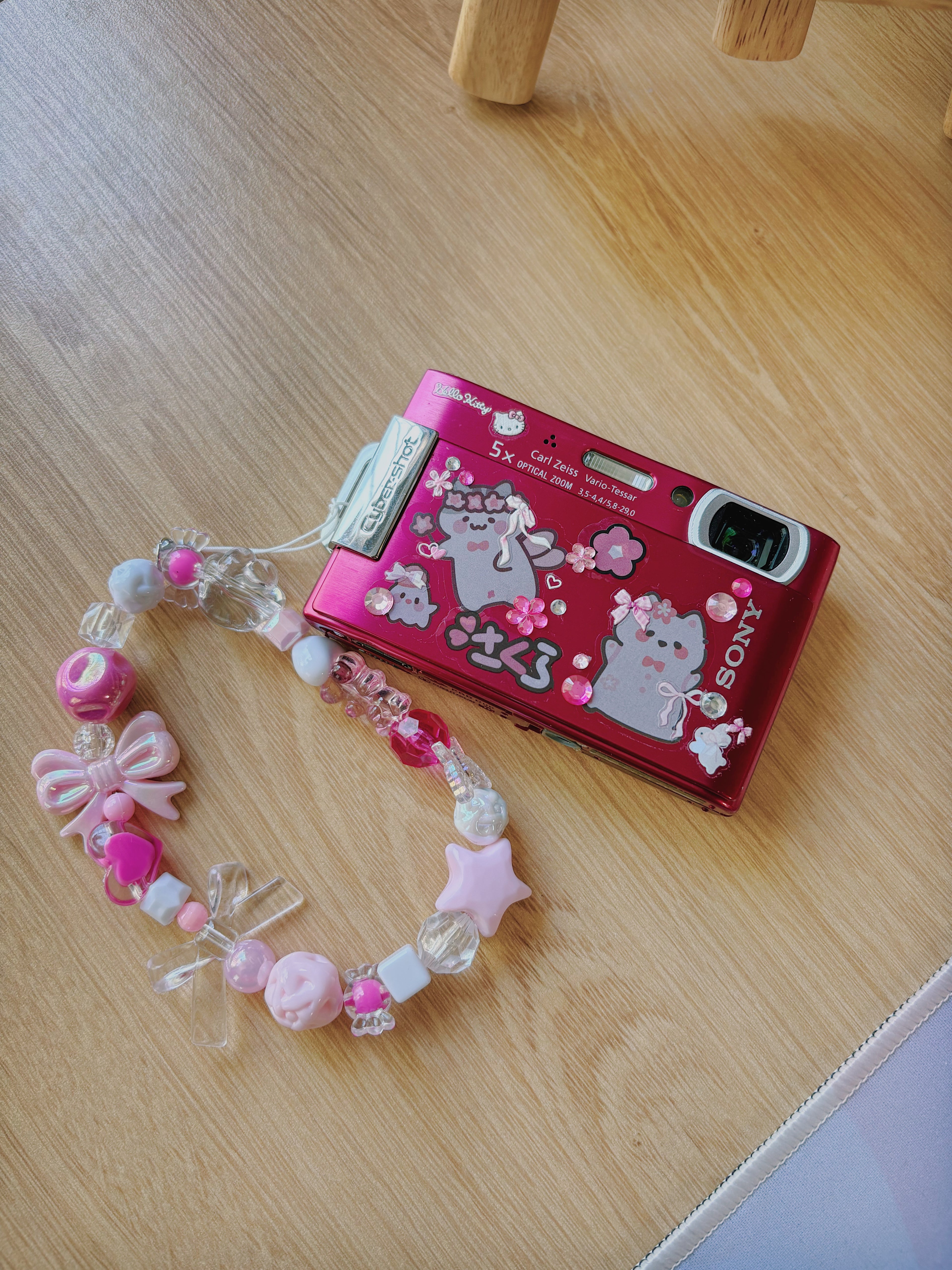 Cherry – The Bold Y2K Icon | Sony Cyber-shot DSC-T200 (Hot Pink Red)