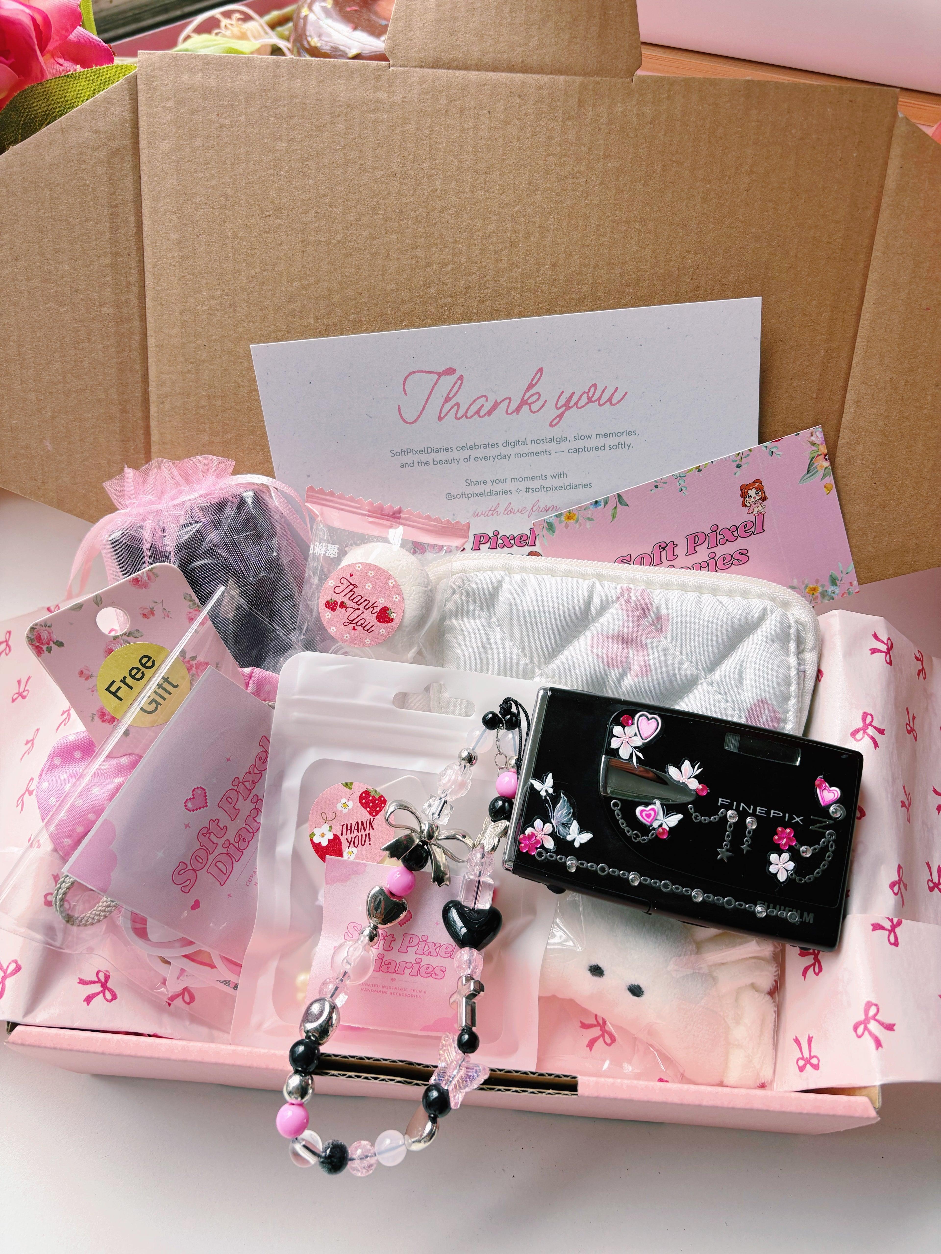 “Velvet Rebellion” — Fujifilm FinePix Z20fd Digital Camera Set