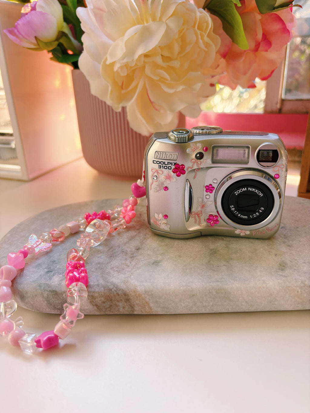 Pink Bows ✿ Nikon Coolpix 3100 Digital Camera Bundle