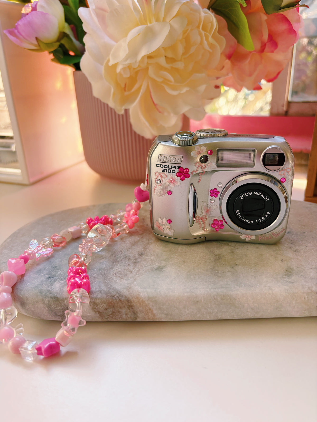 Pink Bows ✿ Nikon Coolpix 3100 Digital Camera Bundle