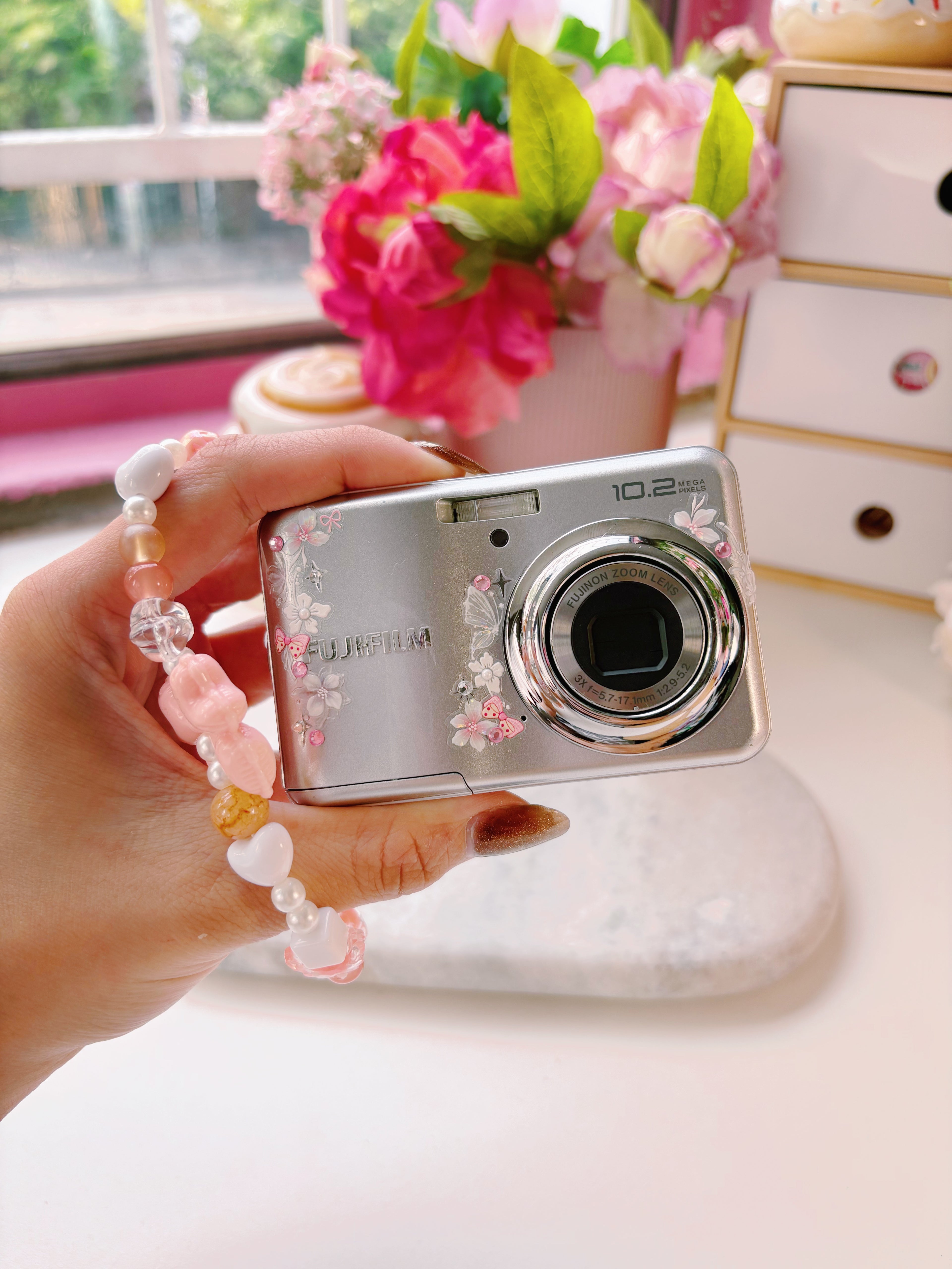 “Peach Veil” — Fujifilm FinePix A170 Digital Camera Set
