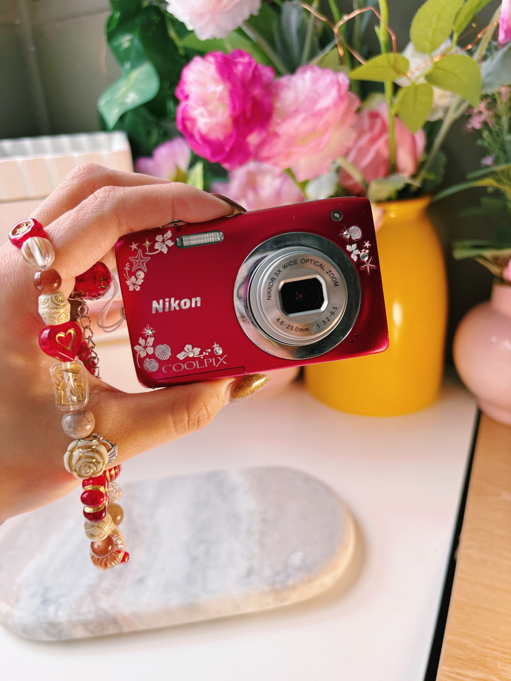 Crimson Keepsake — Nikon Coolpix S2600 Digital Camera Set