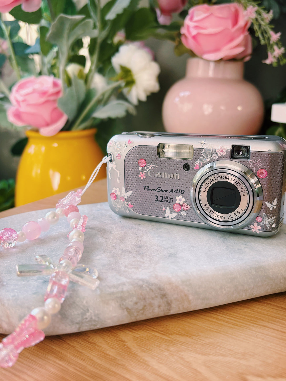 “Elaris” – Canon PowerShot A410 Princess Digi Cam (Vintage CCD) | Charm Set
