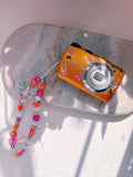 Citrus Pop 🍊🩷 Canon Powershot A3200IS | soft pixel diaries digital camera set