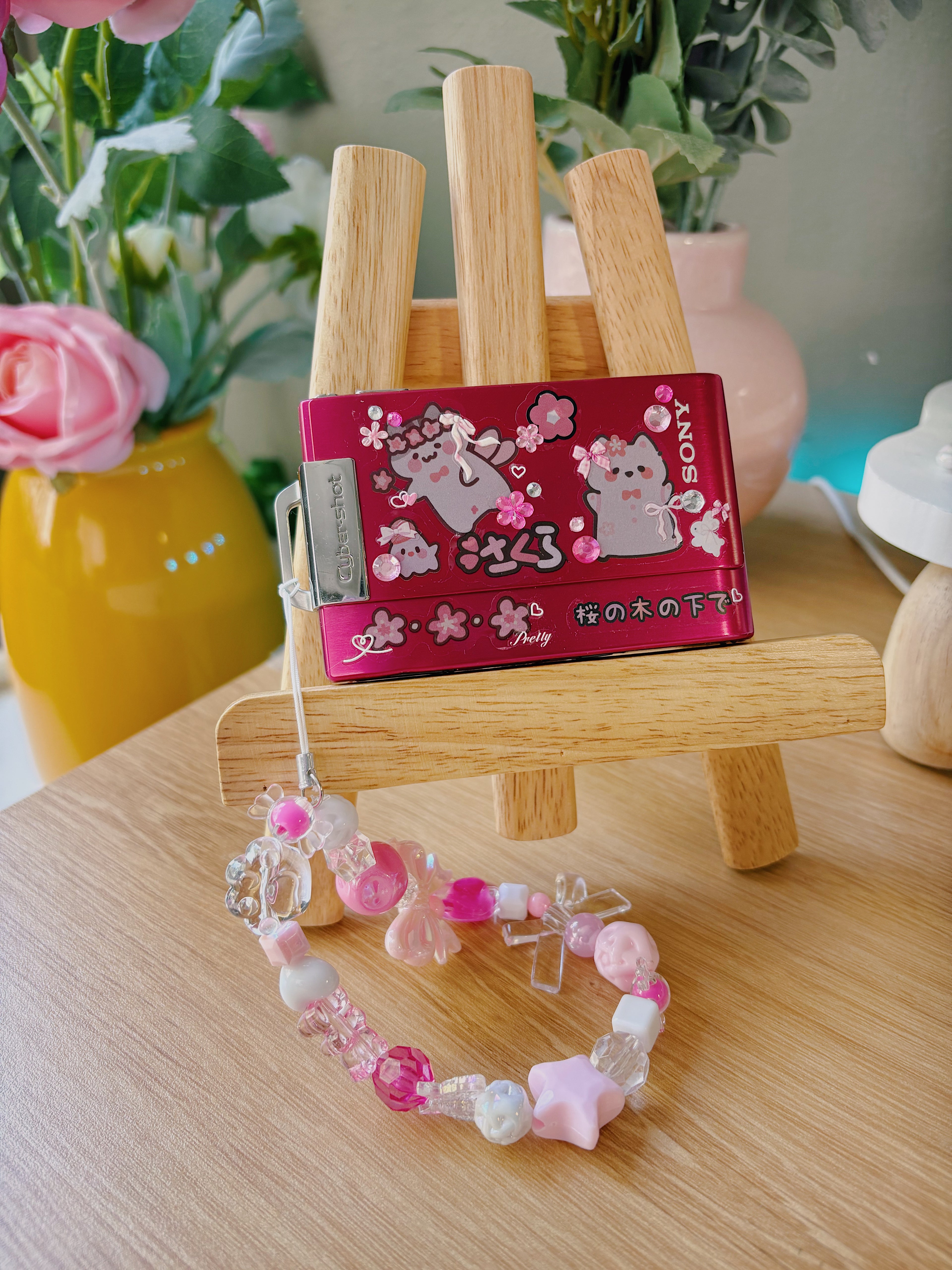 Cherry – The Bold Y2K Icon | Sony Cyber-shot DSC-T200 (Hot Pink Red)