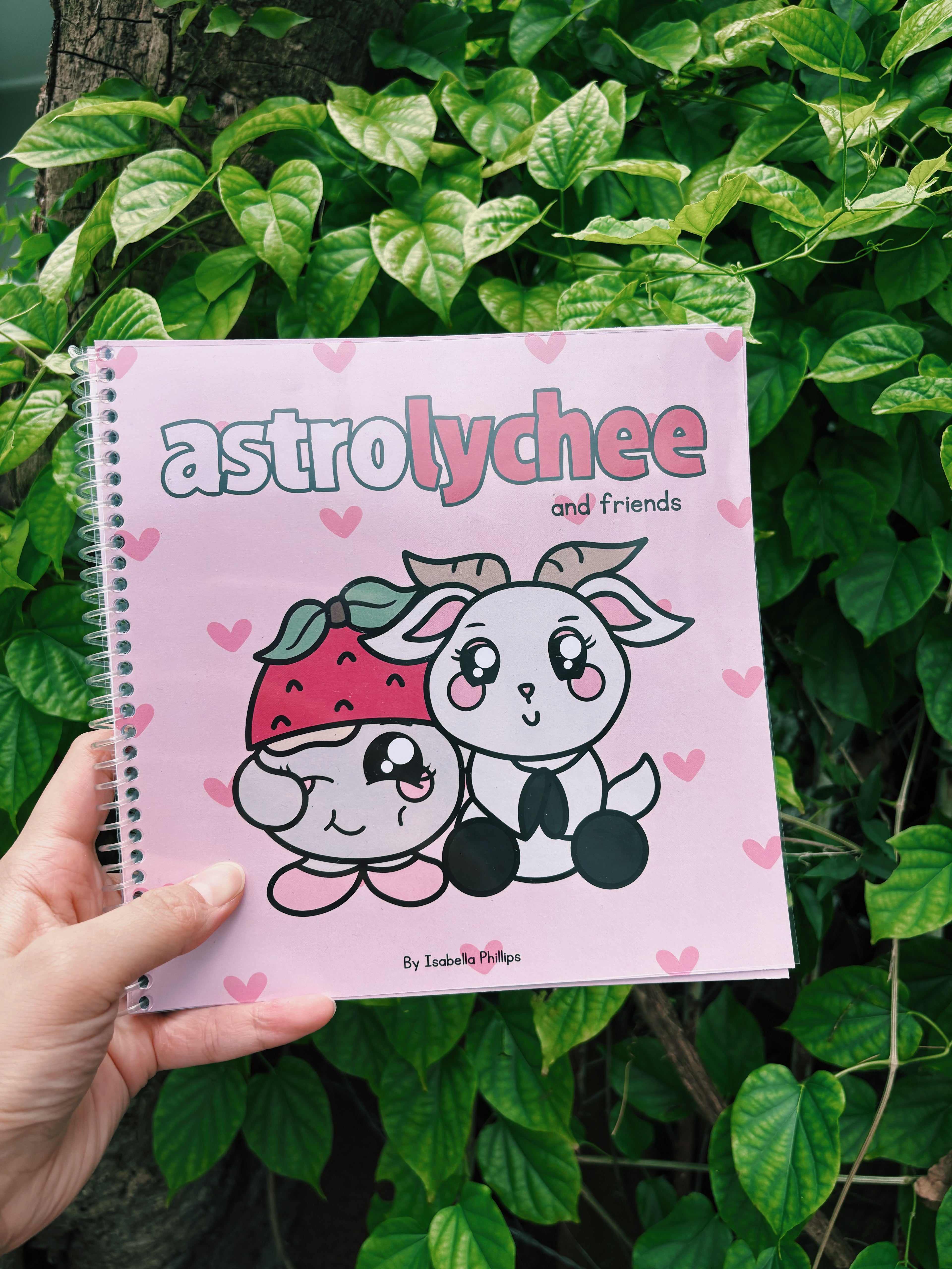 Astrolychee & Friends Deluxe Colouring Book