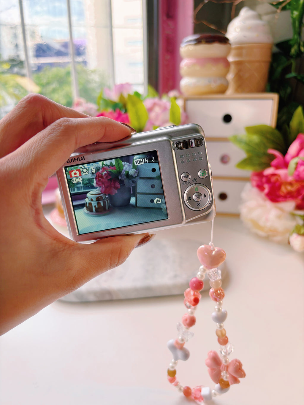 “Peach Veil” — Fujifilm FinePix A170 Digital Camera Set