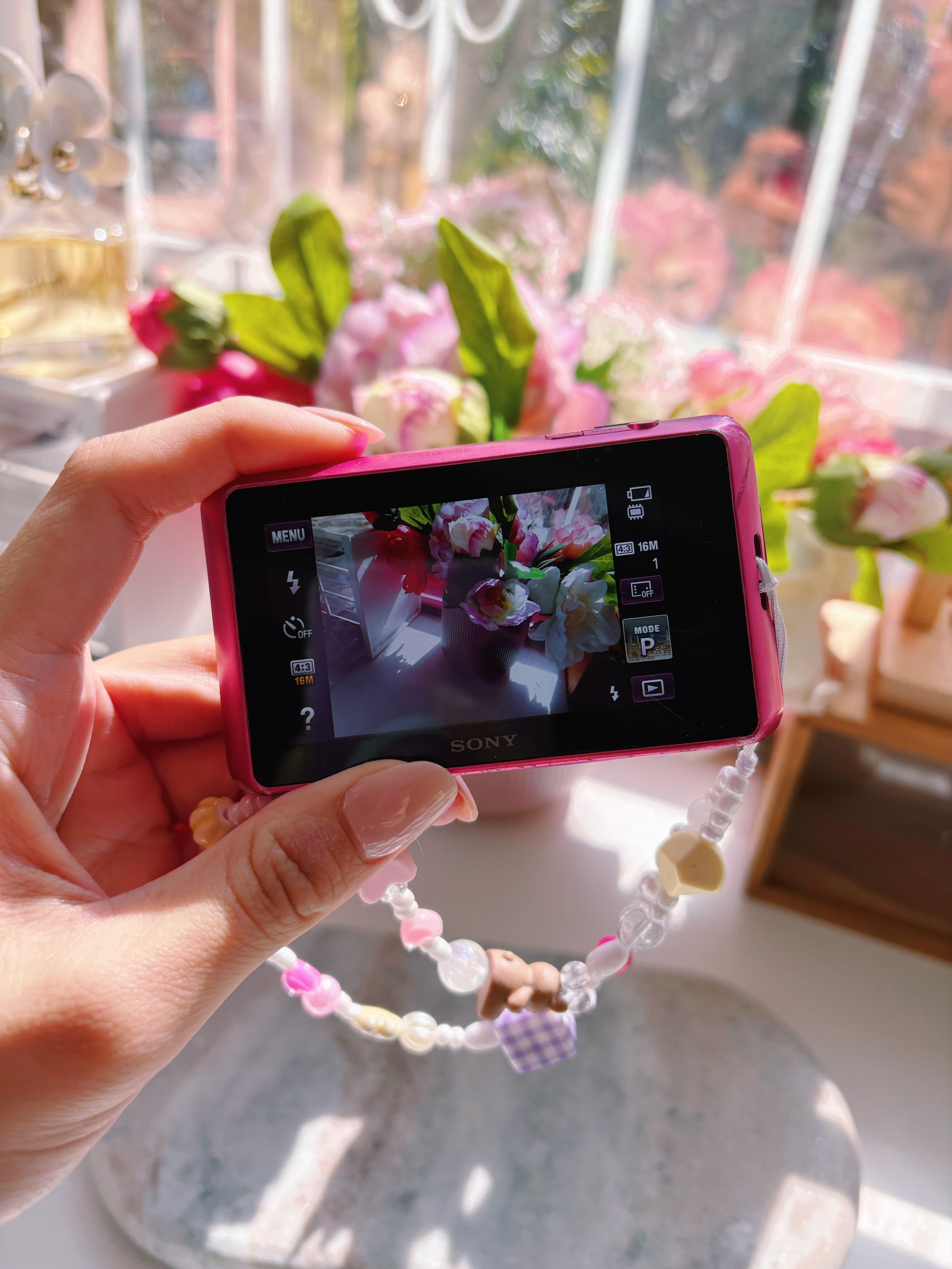 Rosie Picnic 🧺🎀🌸 - Sony Cybershot DSC TX10 | soft pixel diaries curated gift set