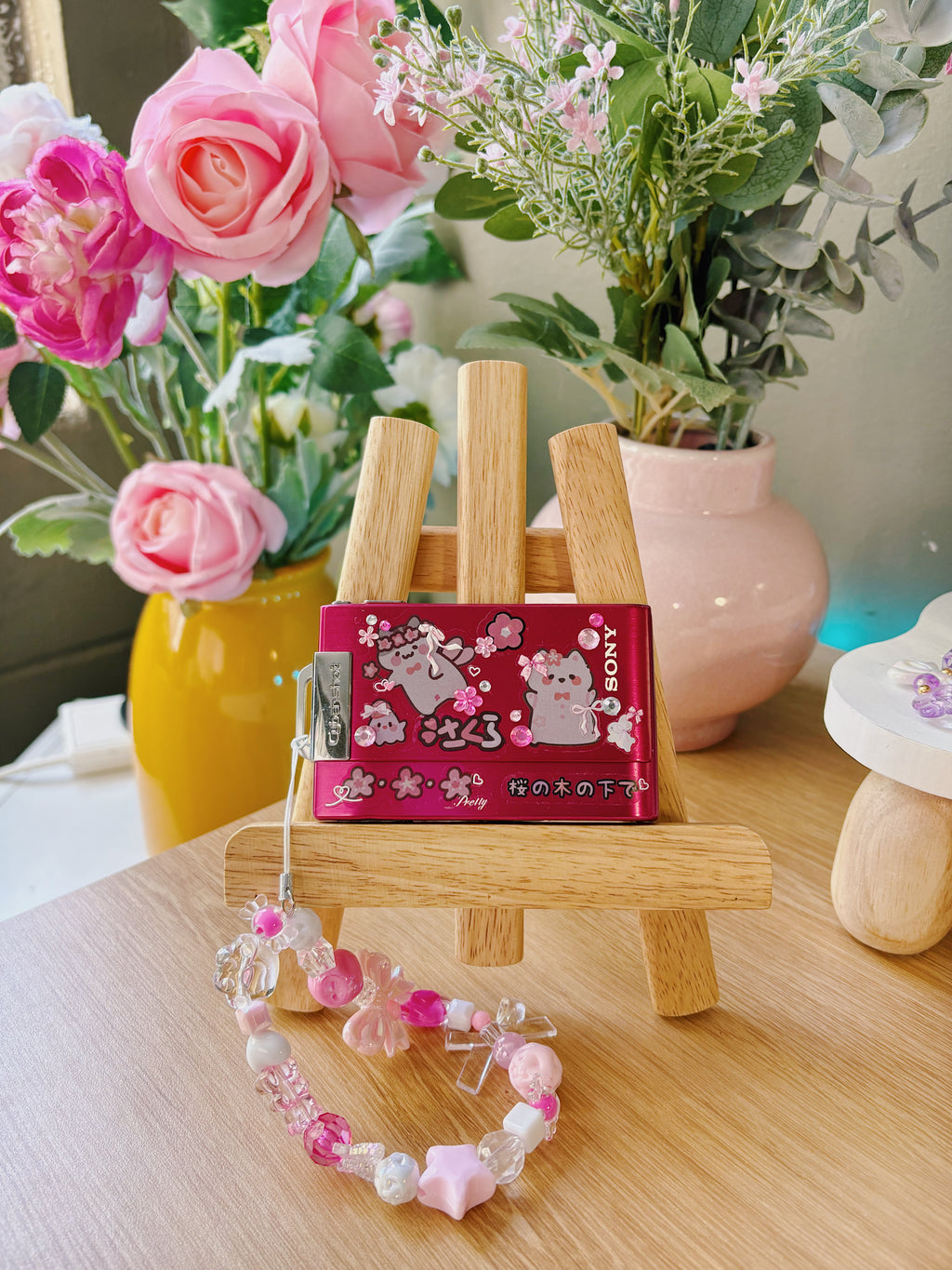 Cherry – The Bold Y2K Icon | Sony Cyber-shot DSC-T200 (Hot Pink Red)