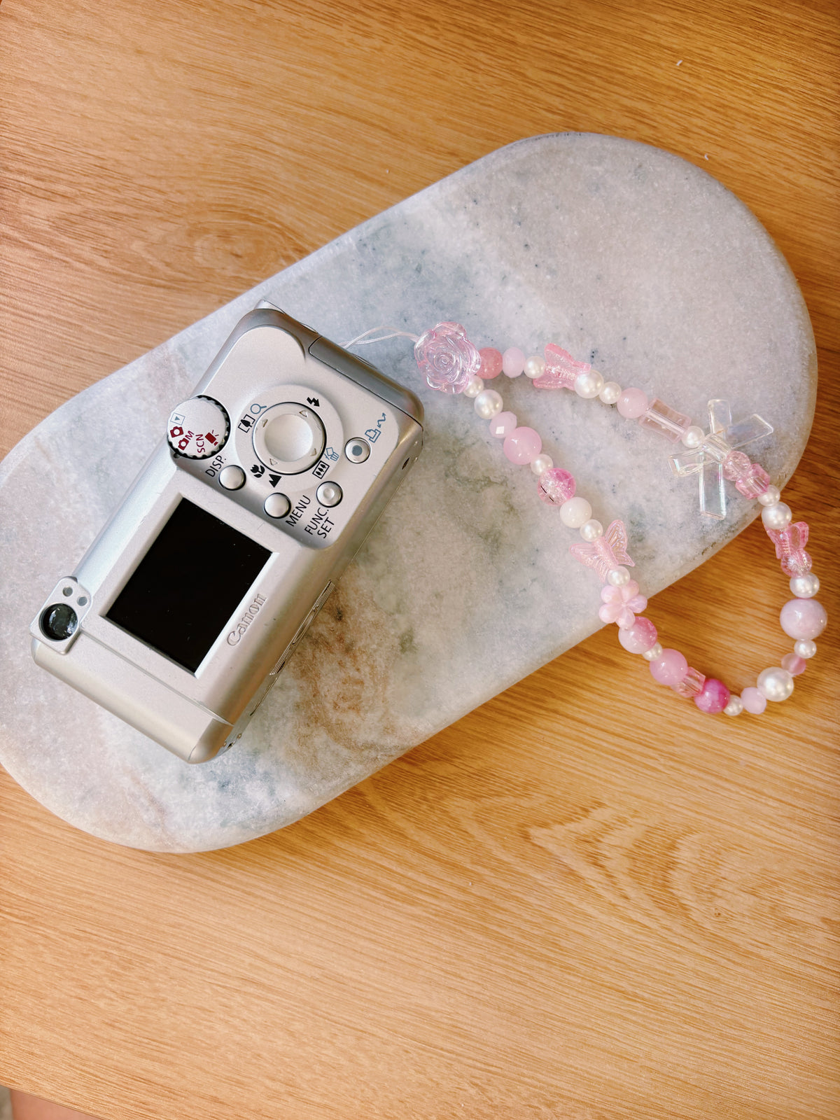 “Elaris” – Canon PowerShot A410 Princess Digi Cam (Vintage CCD) | Charm Set