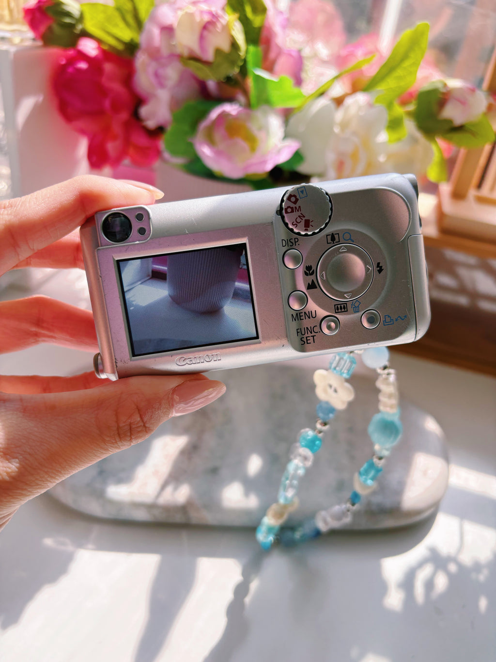 Sky Milk ☁️🩵 - Canon Powershot a430 digital camera | soft pixel diaries curated gift set