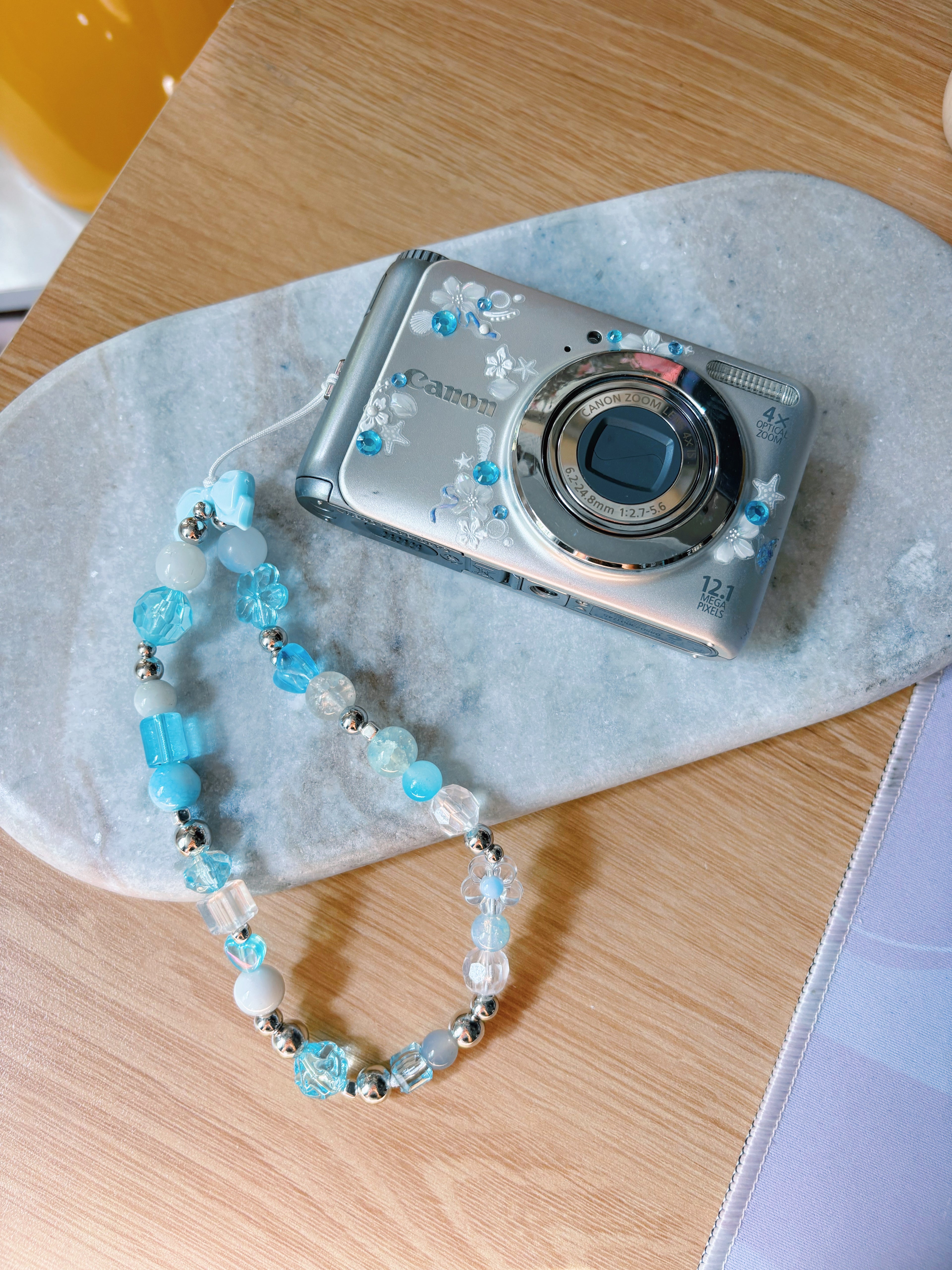 “Elowen” ✧ Canon PowerShot A2100 IS - Icy Blue Crystal Digi Cam Set (SoftPixelDiaries Exclusive)