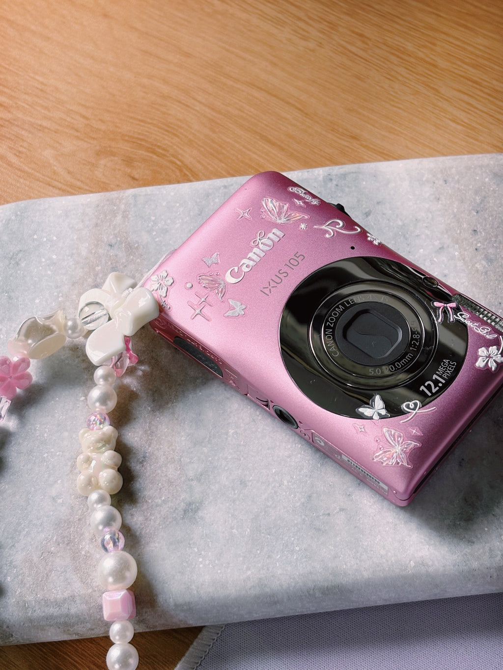 “Aveline” – Canon IXUS 105 Pink | Y2K Digital Camera | SoftPixelDiaries 🎀