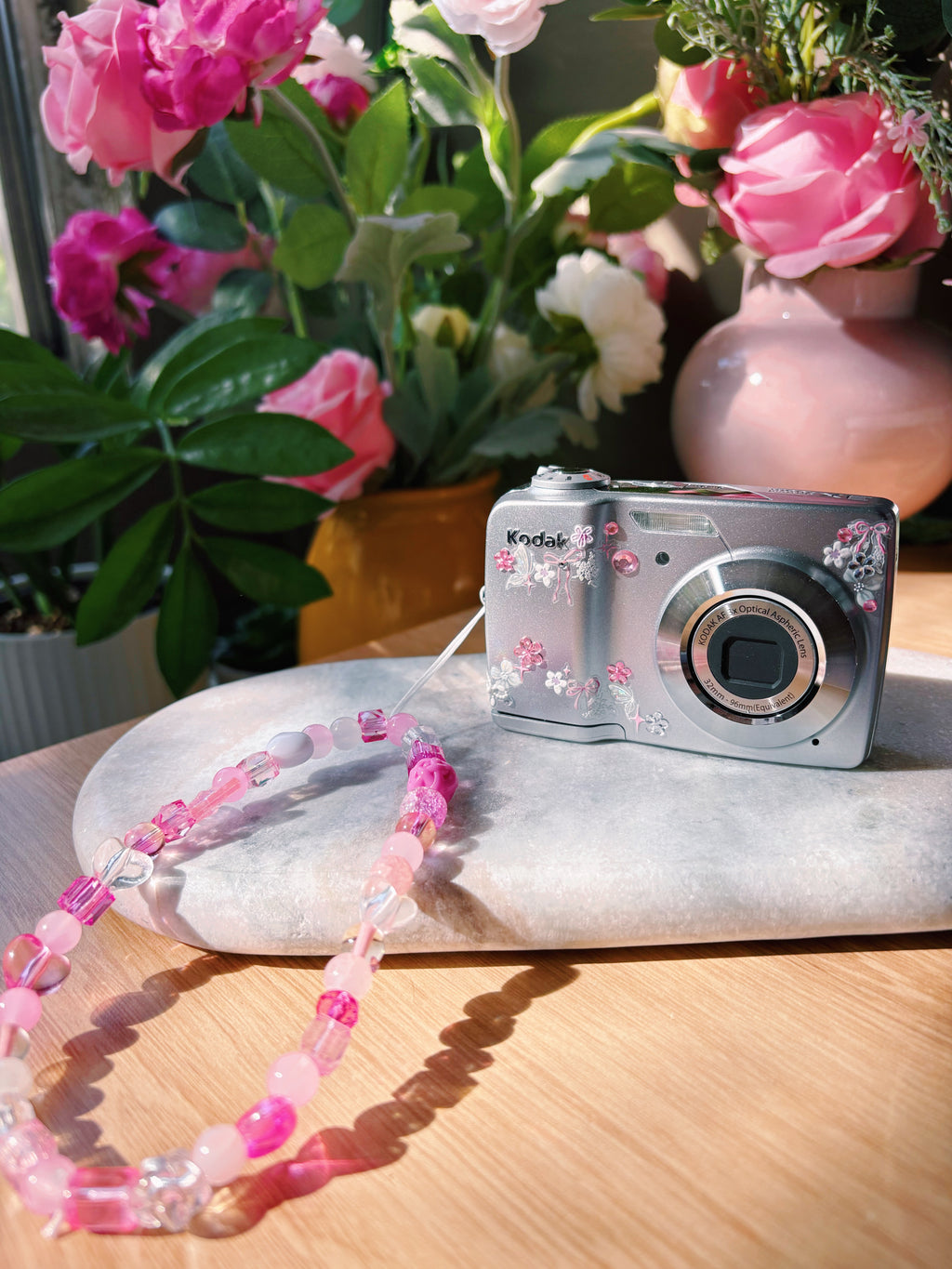 “Rosé Glimmer” ✨ - Kodak EasyShare C182 Coquette Pink Digi Cam (SoftPixelDiaries Curated)