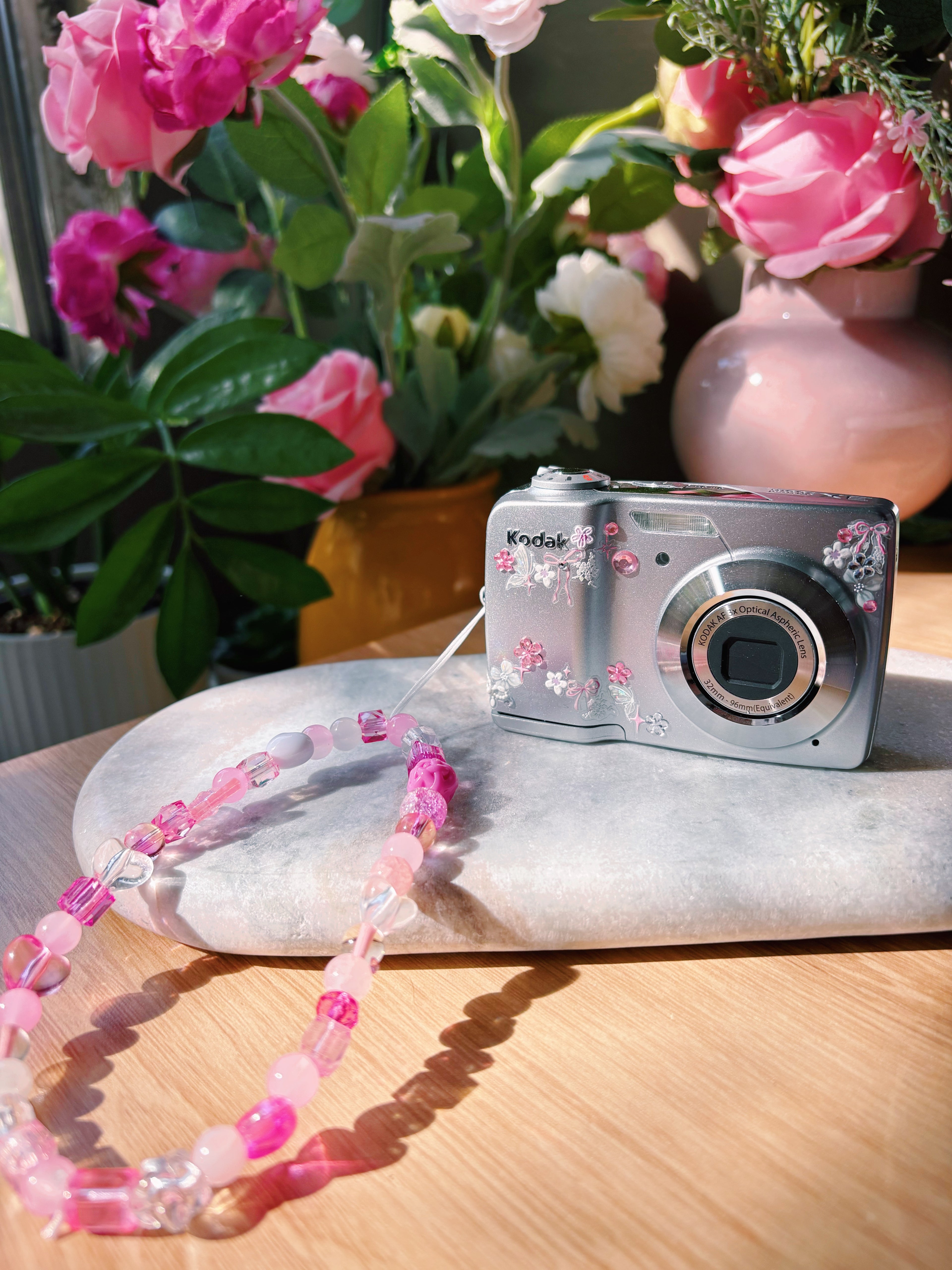 “Rosé Glimmer” ✨ - Kodak EasyShare C182 Coquette Pink Digi Cam (SoftPixelDiaries Curated)