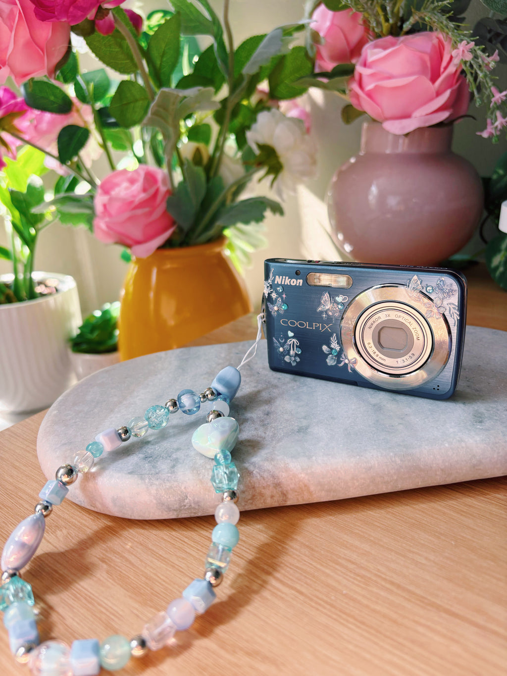 “Aeris” ✧ Nikon Coolpix S210 - Soft Blue Digi Cam Set (Curated by SoftPixelDiaries)