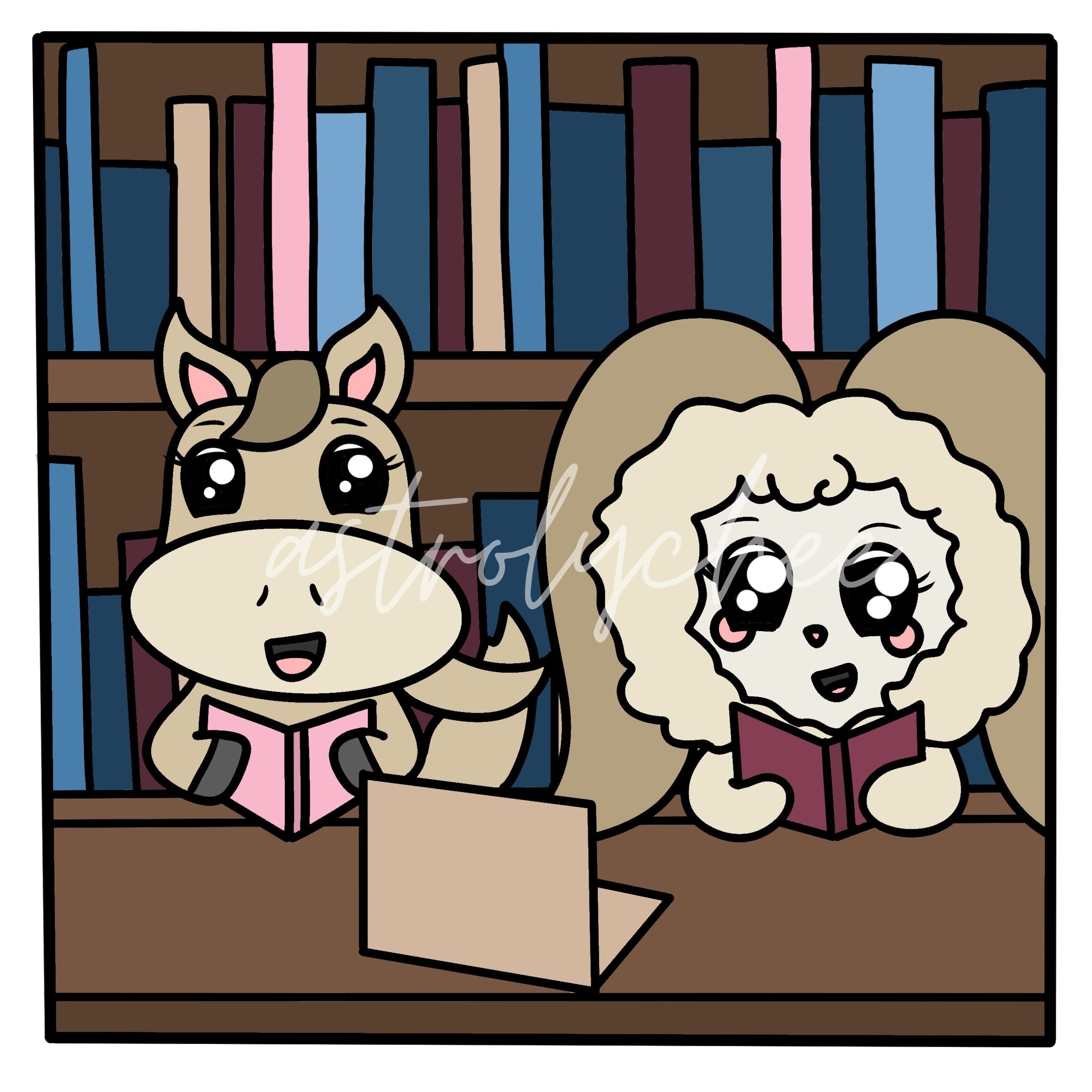 Astrolychee & Friends Deluxe Colouring Book